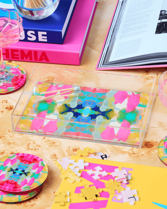 Pink Paradise | Laura Park x Tart Small Tray - Tart By Taylor