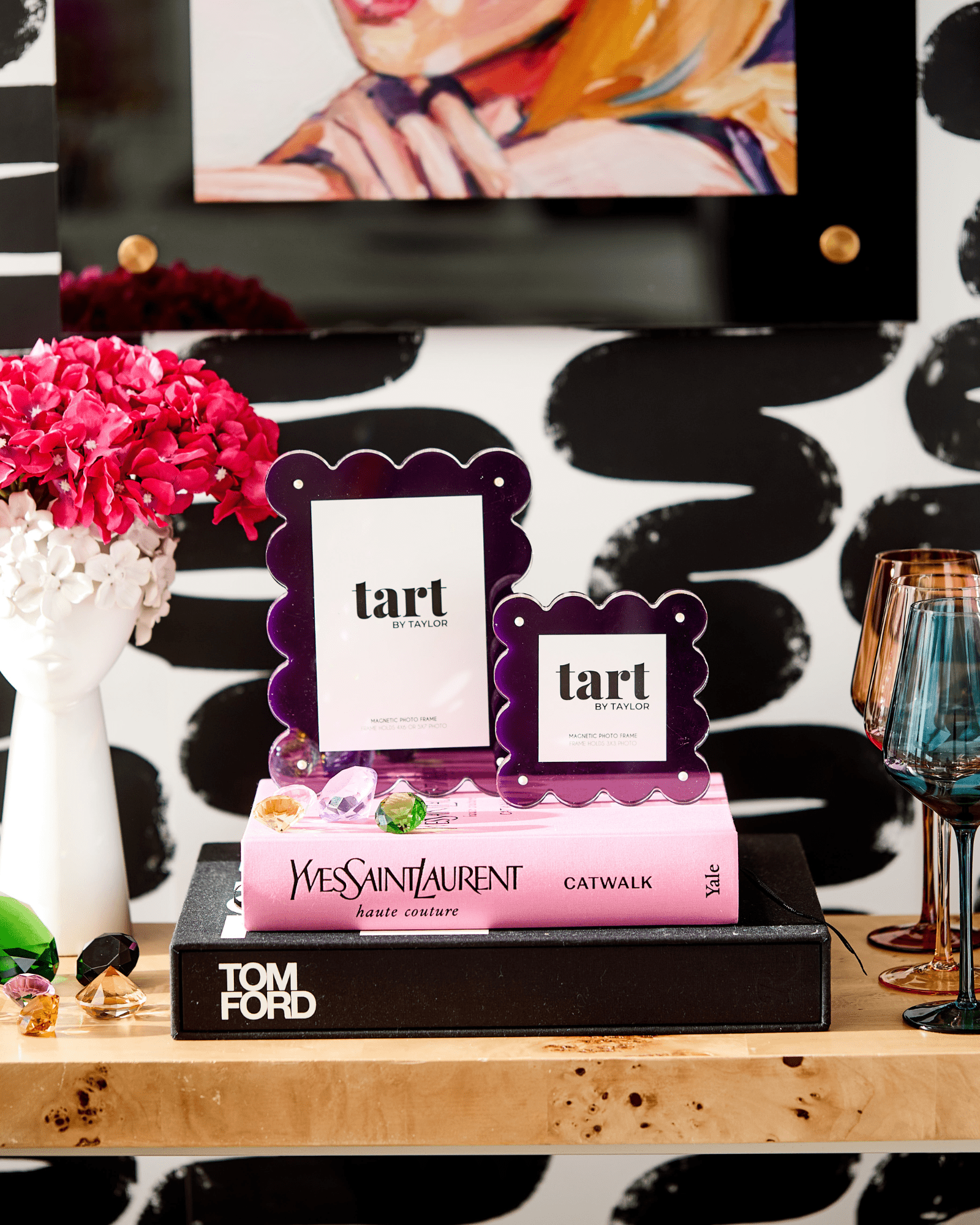 Plum Acrylic Picture Frame - Thumbnail 3