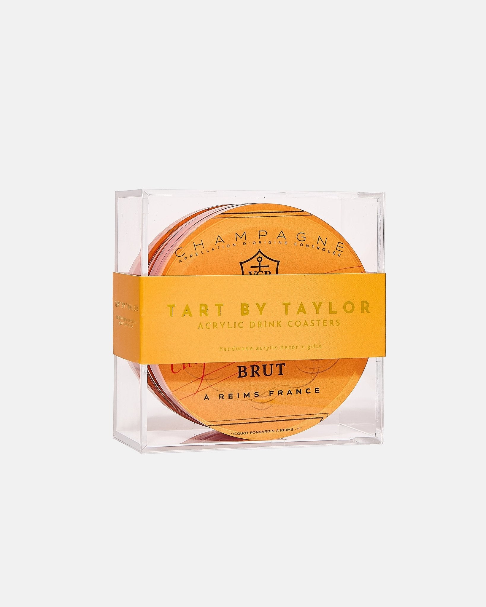 Pop The Bubbly Coasters - Tart By Taylor