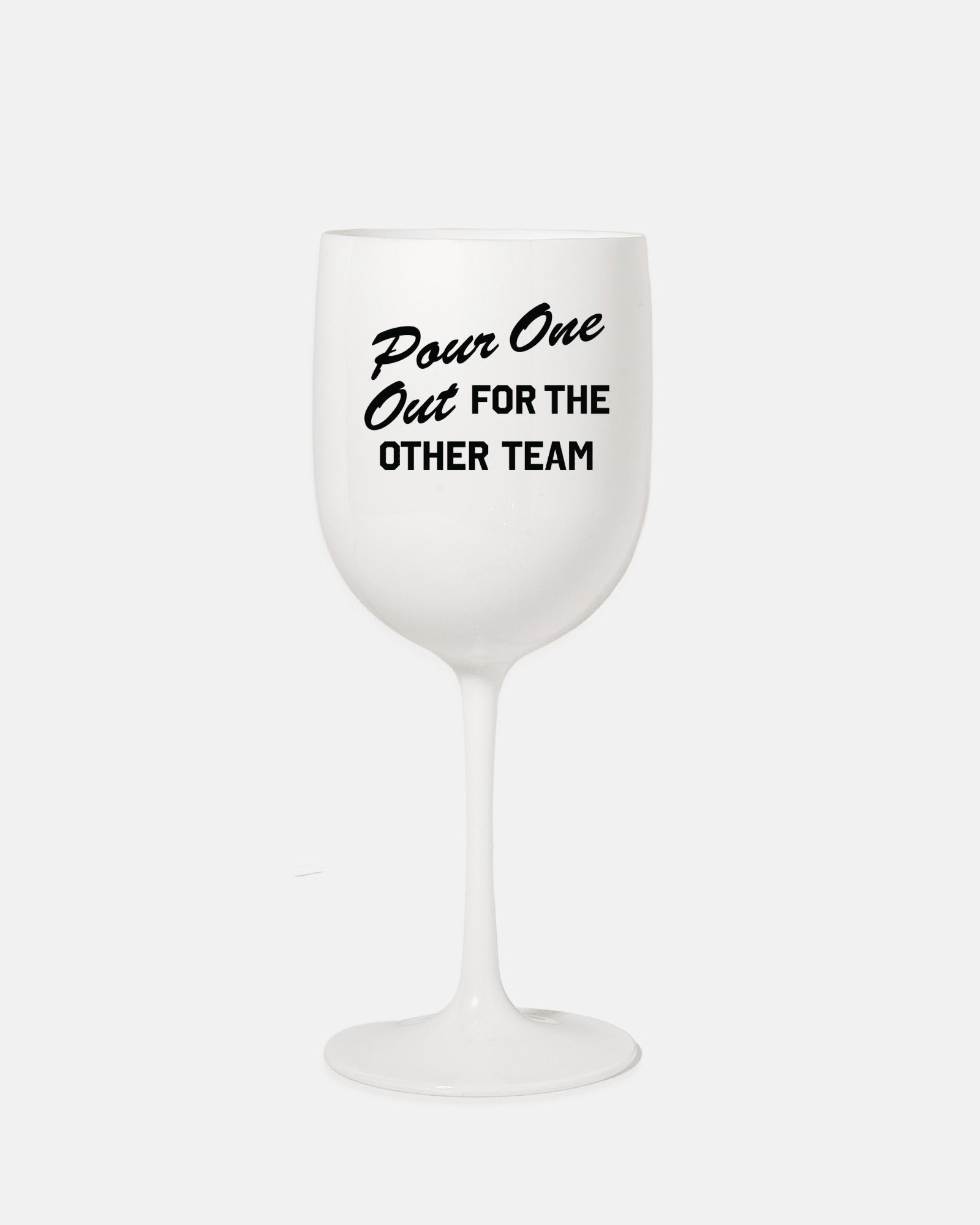 Pour One Out Wine Glass (Set of 2) - Tart By Taylor