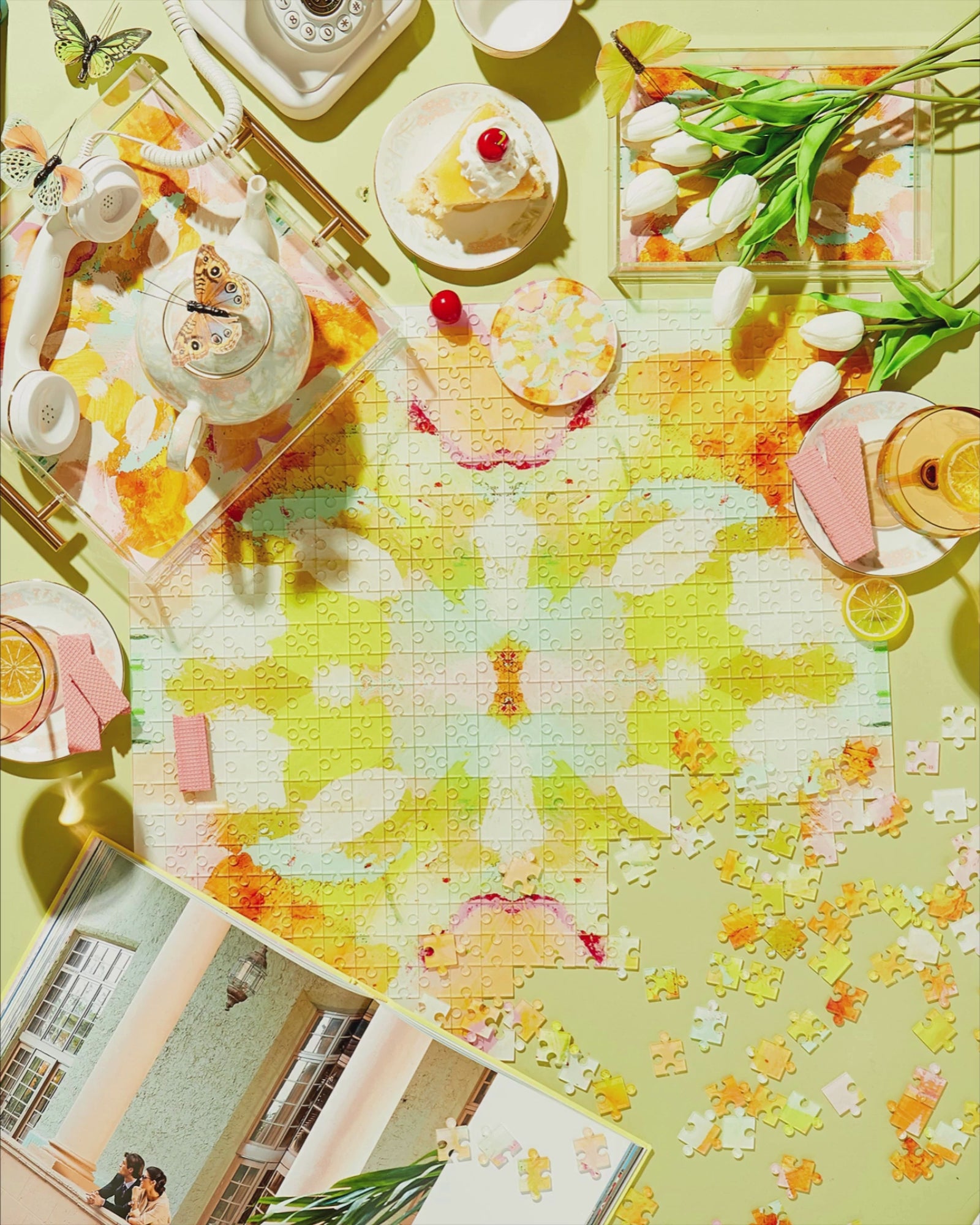 Acrylic Puzzle | Marigold