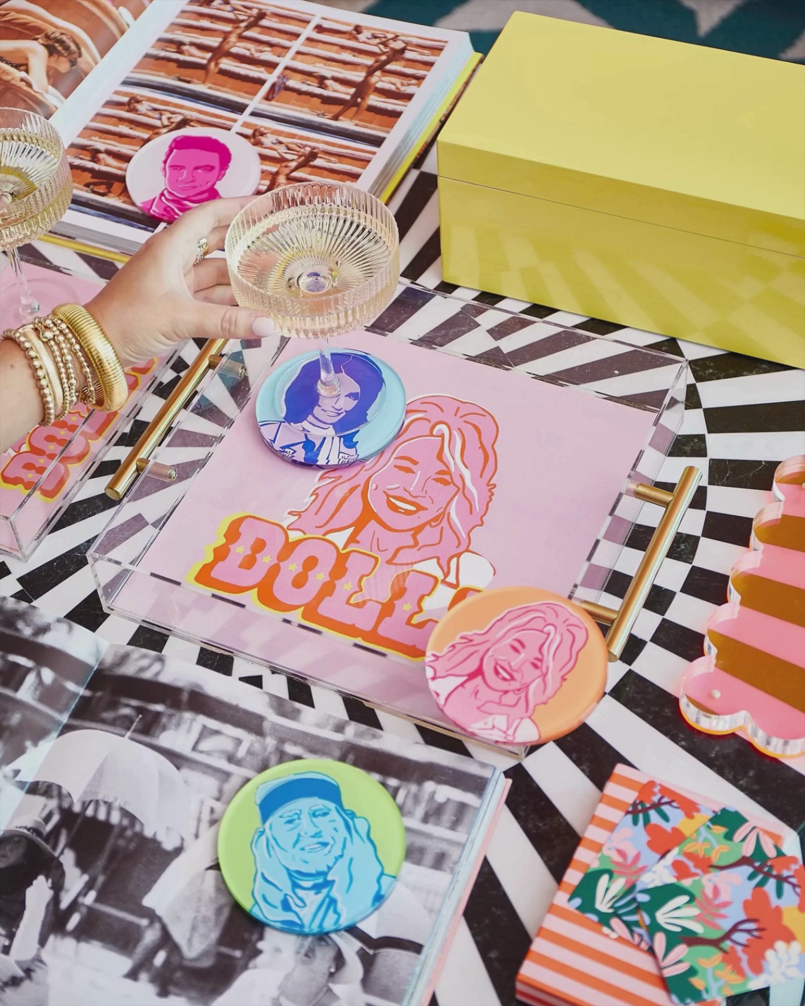 Large Acrylic Tray | Dolly