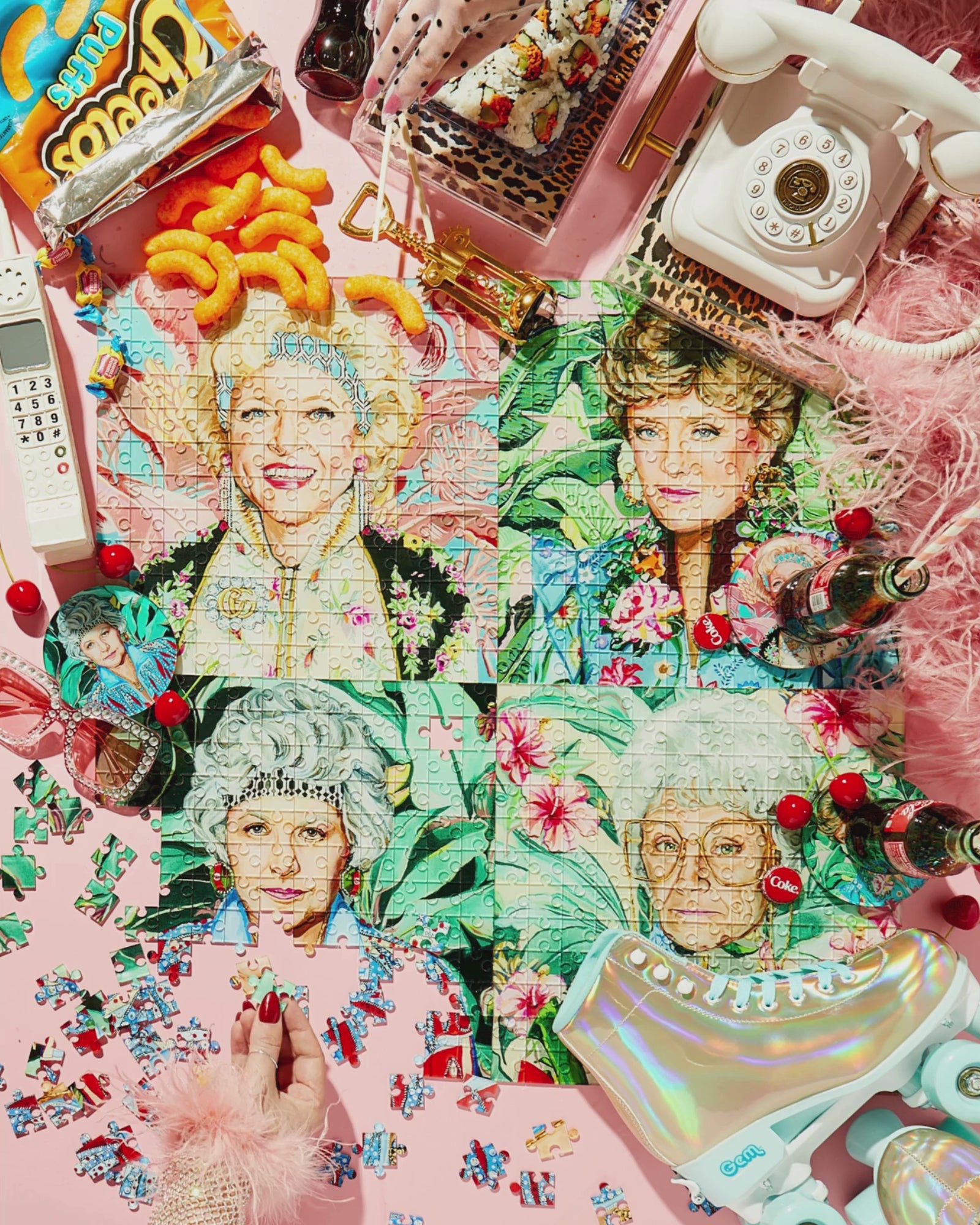 Acrylic Puzzle | Golden Gals