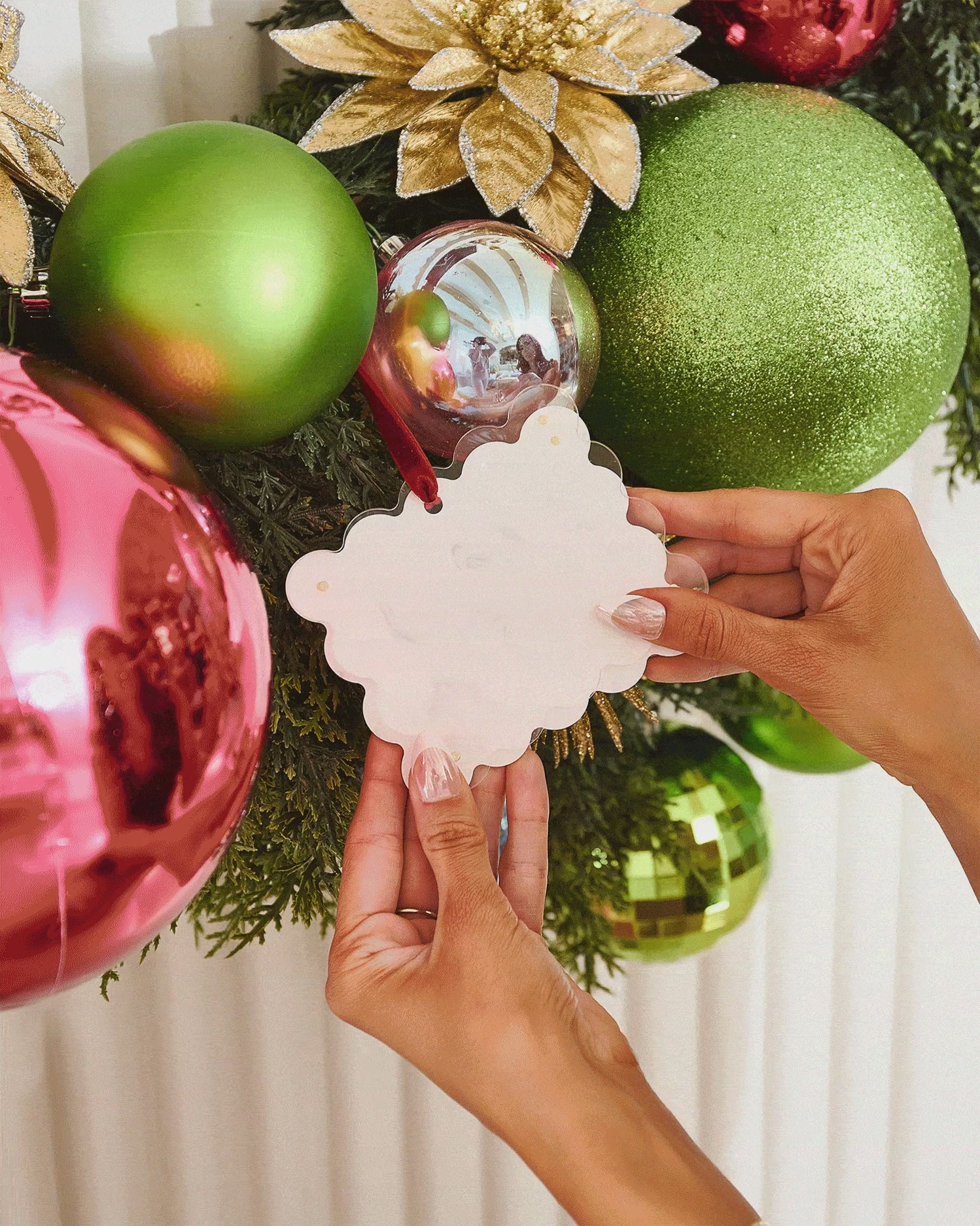 Pearl White Frame Ornament – Tart By Taylor