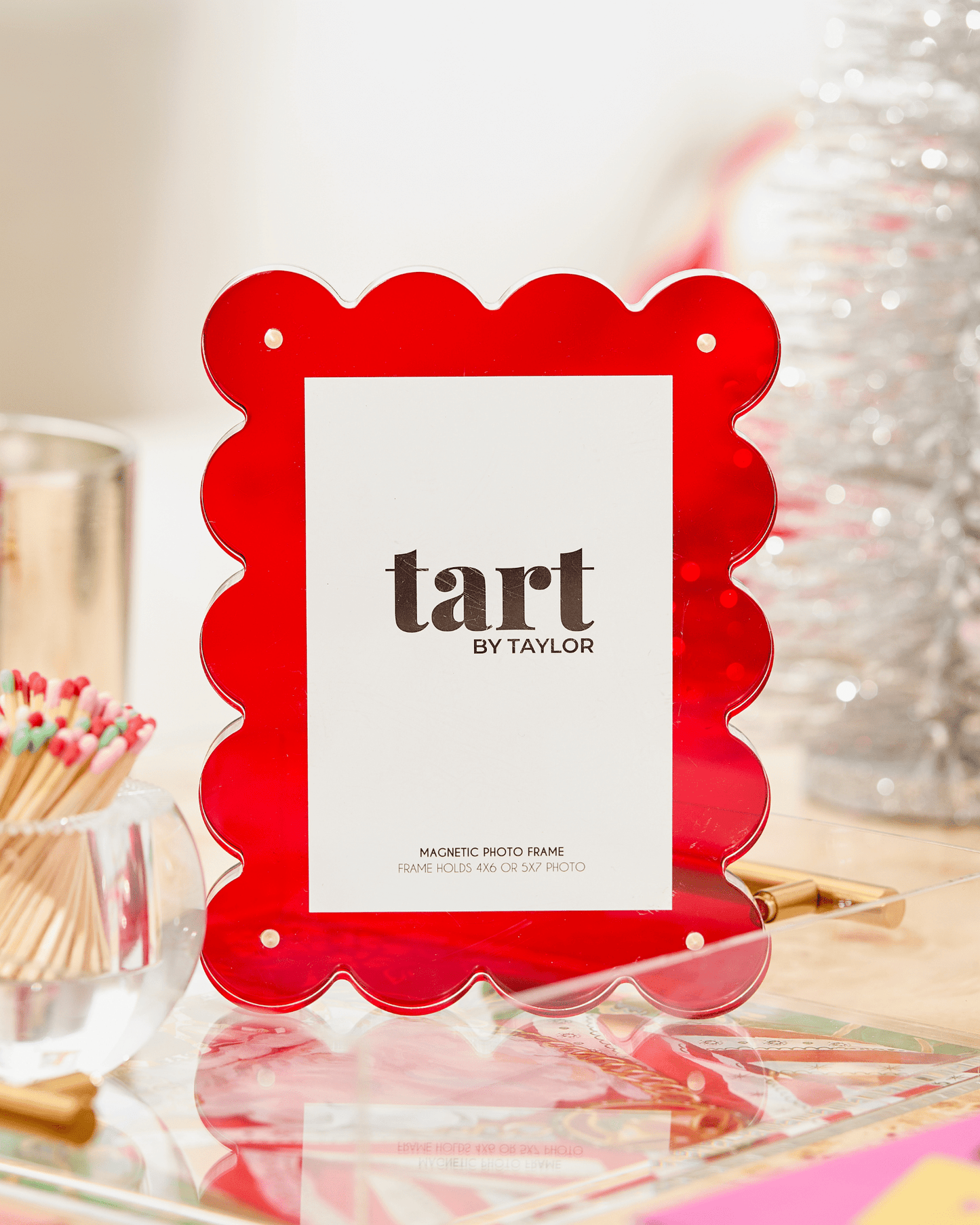 Red Acrylic Picture Frame - Tart By Taylor