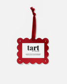 Red Chrome Frame Ornament - Tart By Taylor
