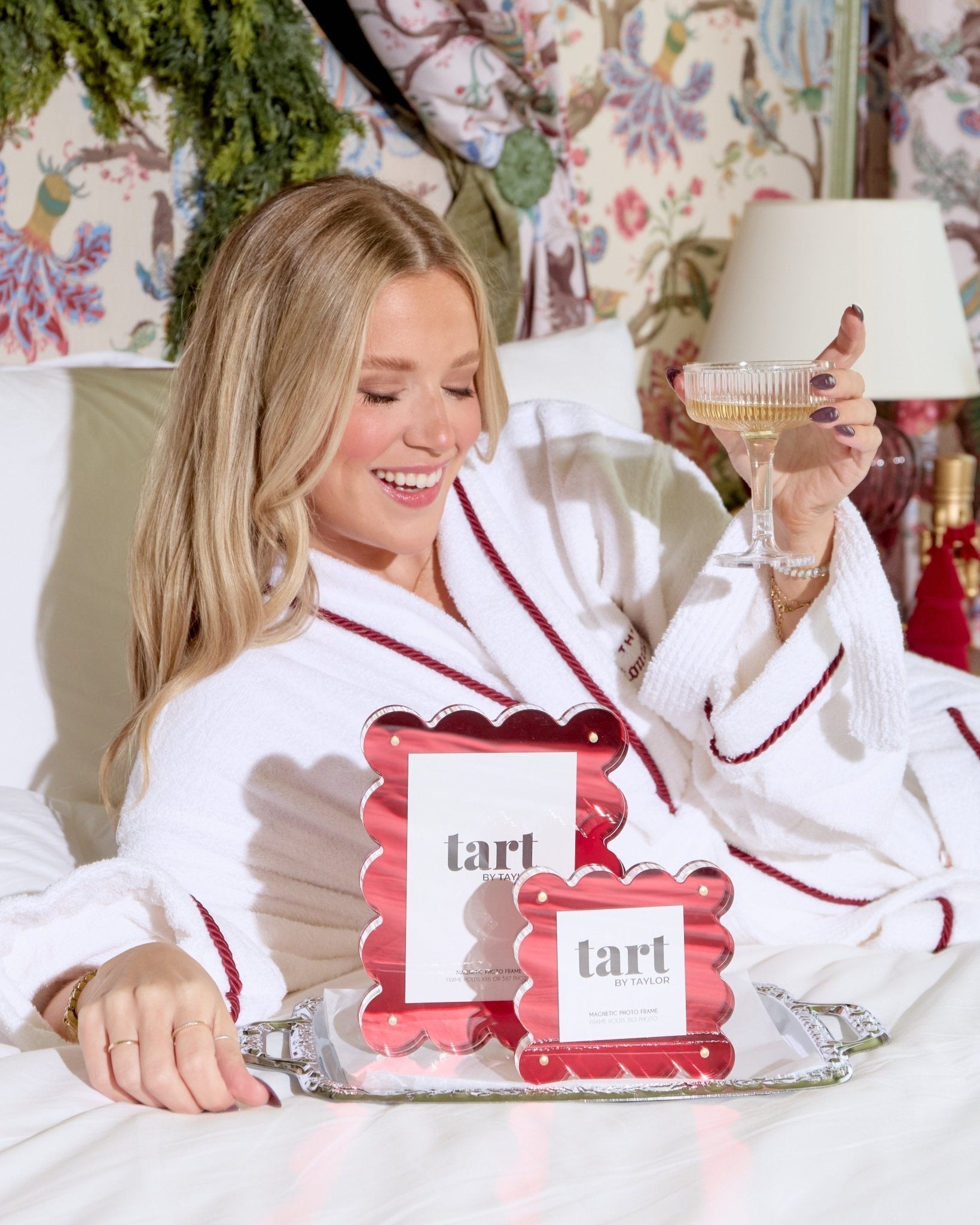 Red Chrome Mini Acrylic Picture Frame - Tart By Taylor