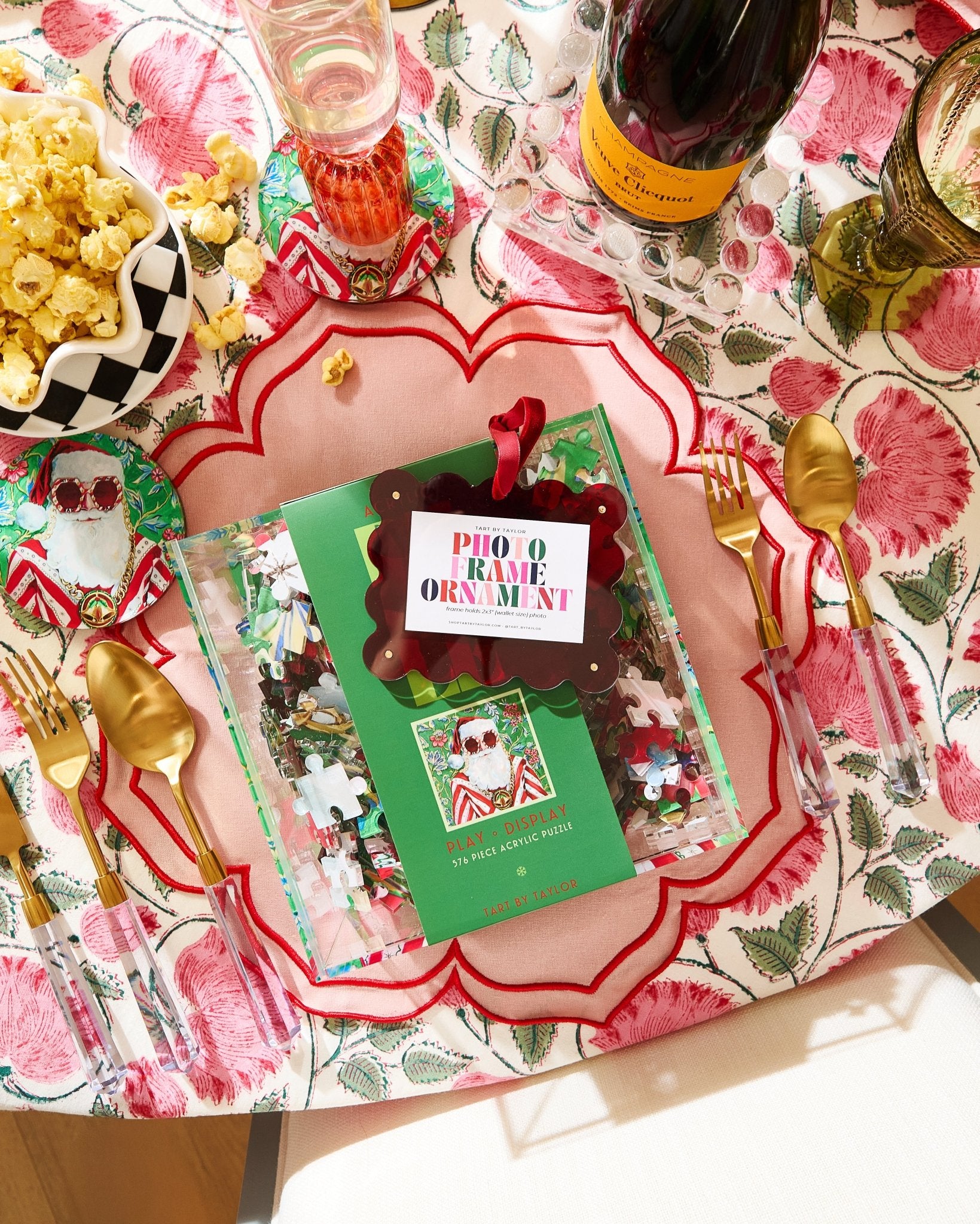 Red Frame Ornament - Tart By Taylor