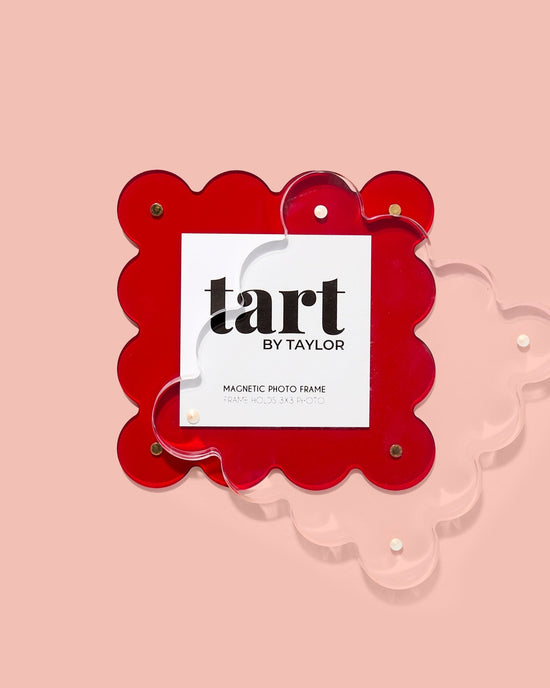 Red Mini Acrylic Picture Frame - Tart By Taylor