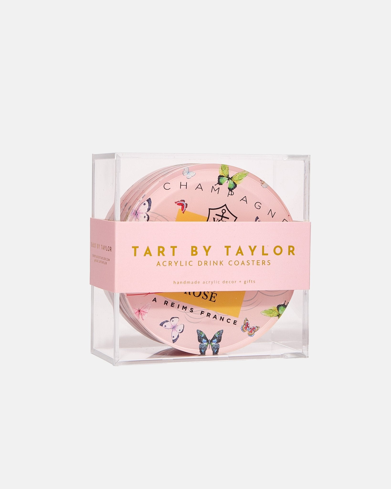 Rose Butterfly Coasters - Tart By Taylor