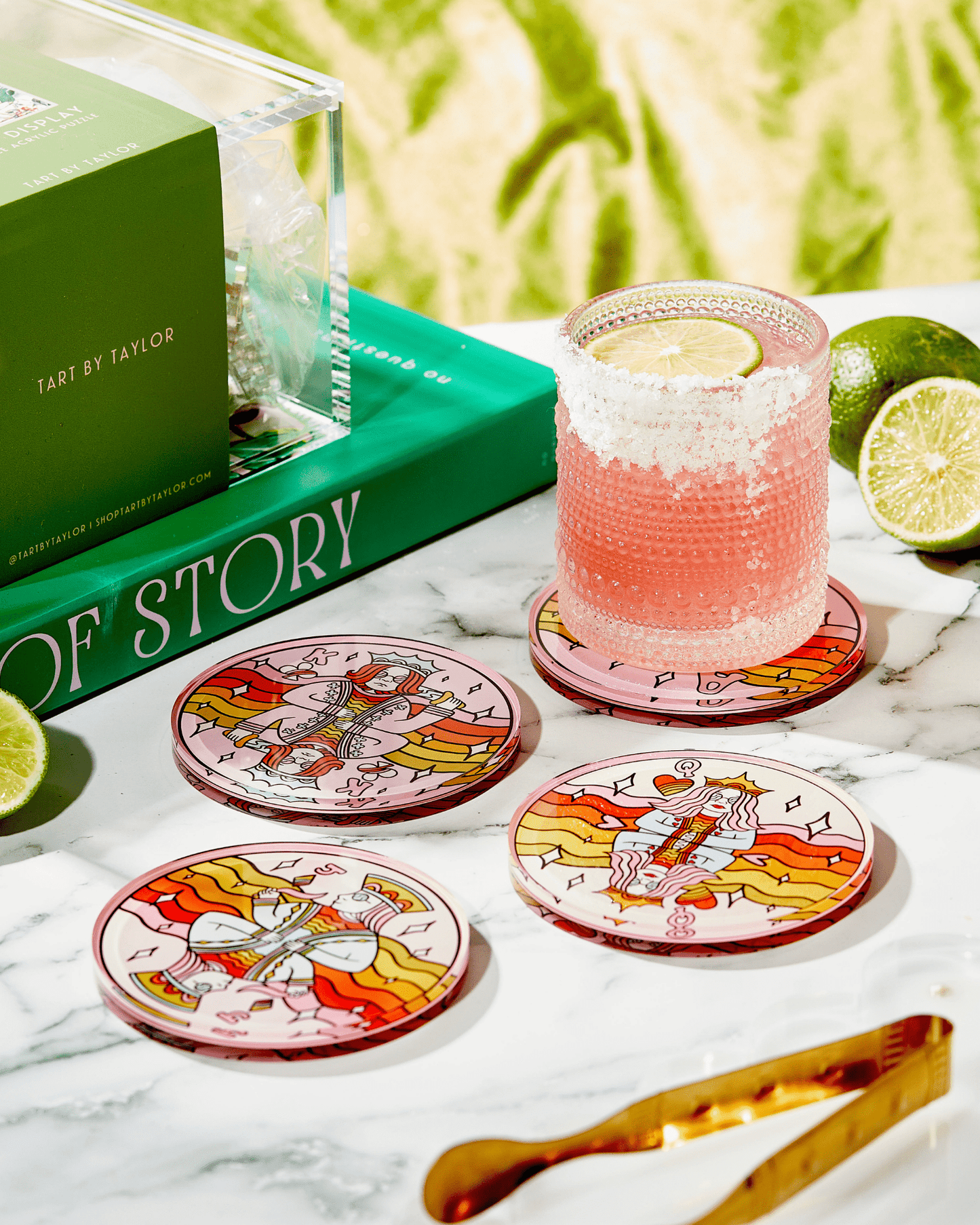 Royal Flush | Set of 4 Coasters - Tart By Taylor