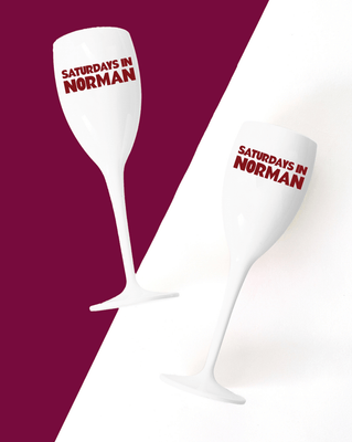 Saturdays In Norman Flutes (Set of 2) - Tart By Taylor