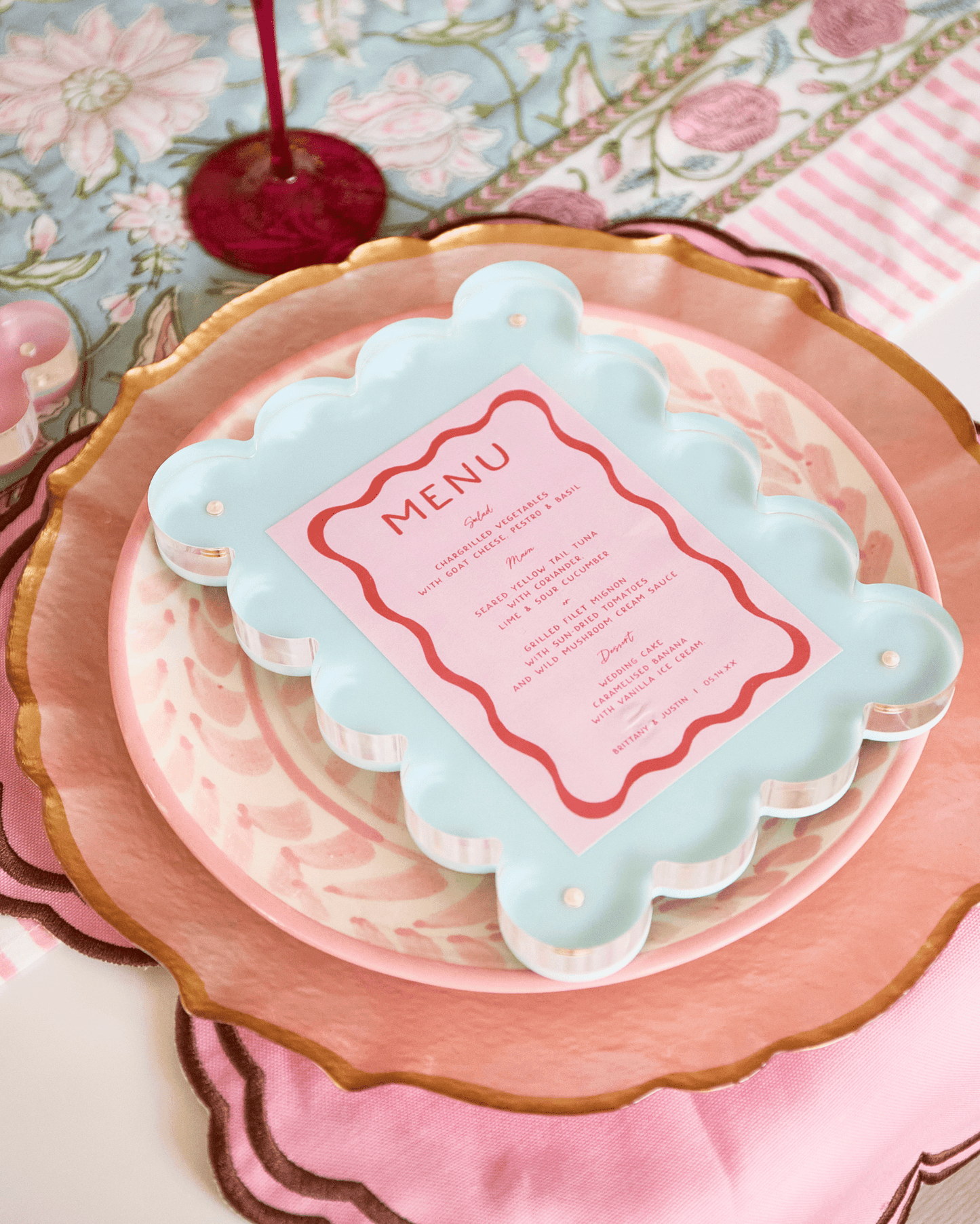 Seafoam Acrylic Picture Frame - Tart By Taylor