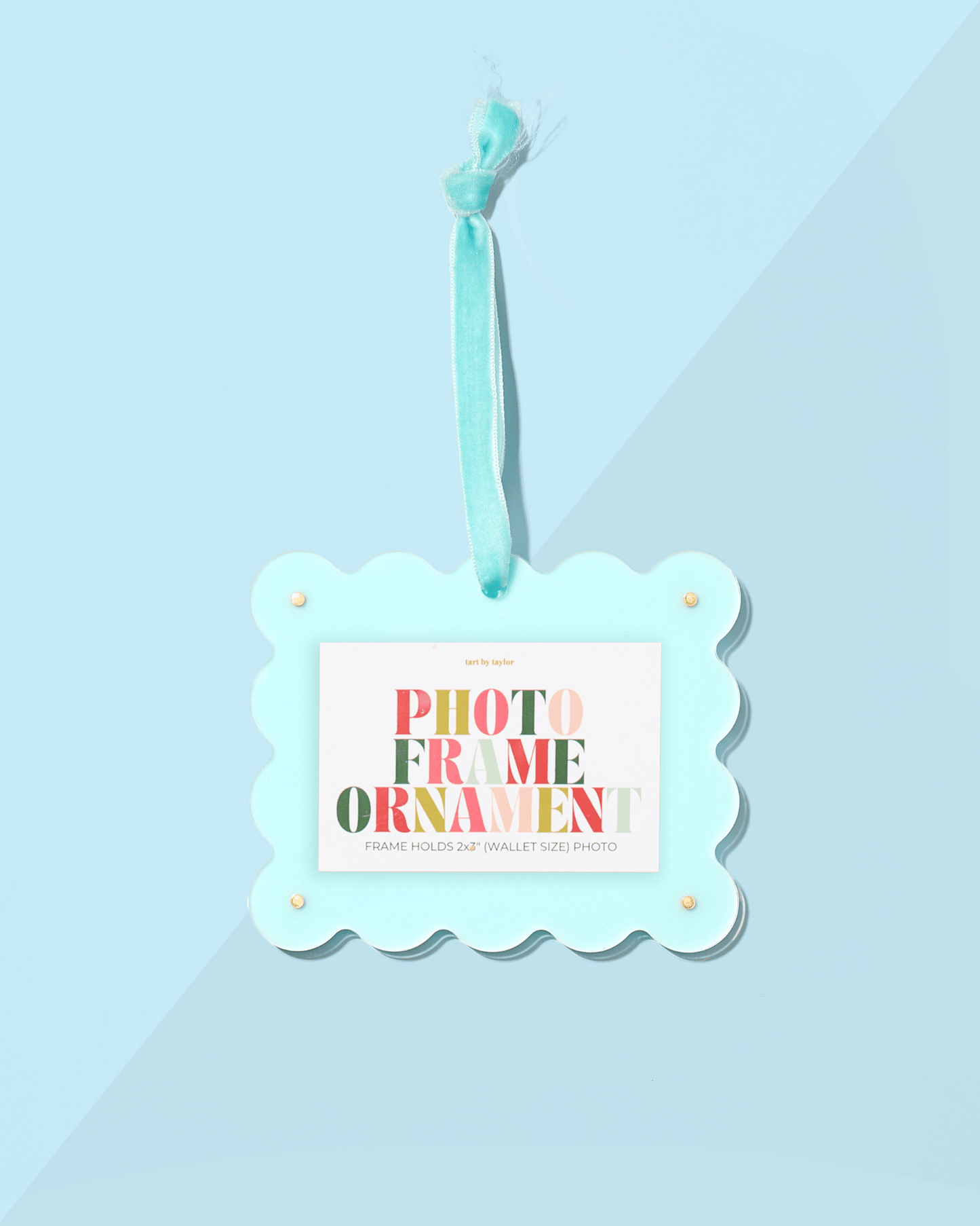 Seafoam Frame Ornament - Tart By Taylor