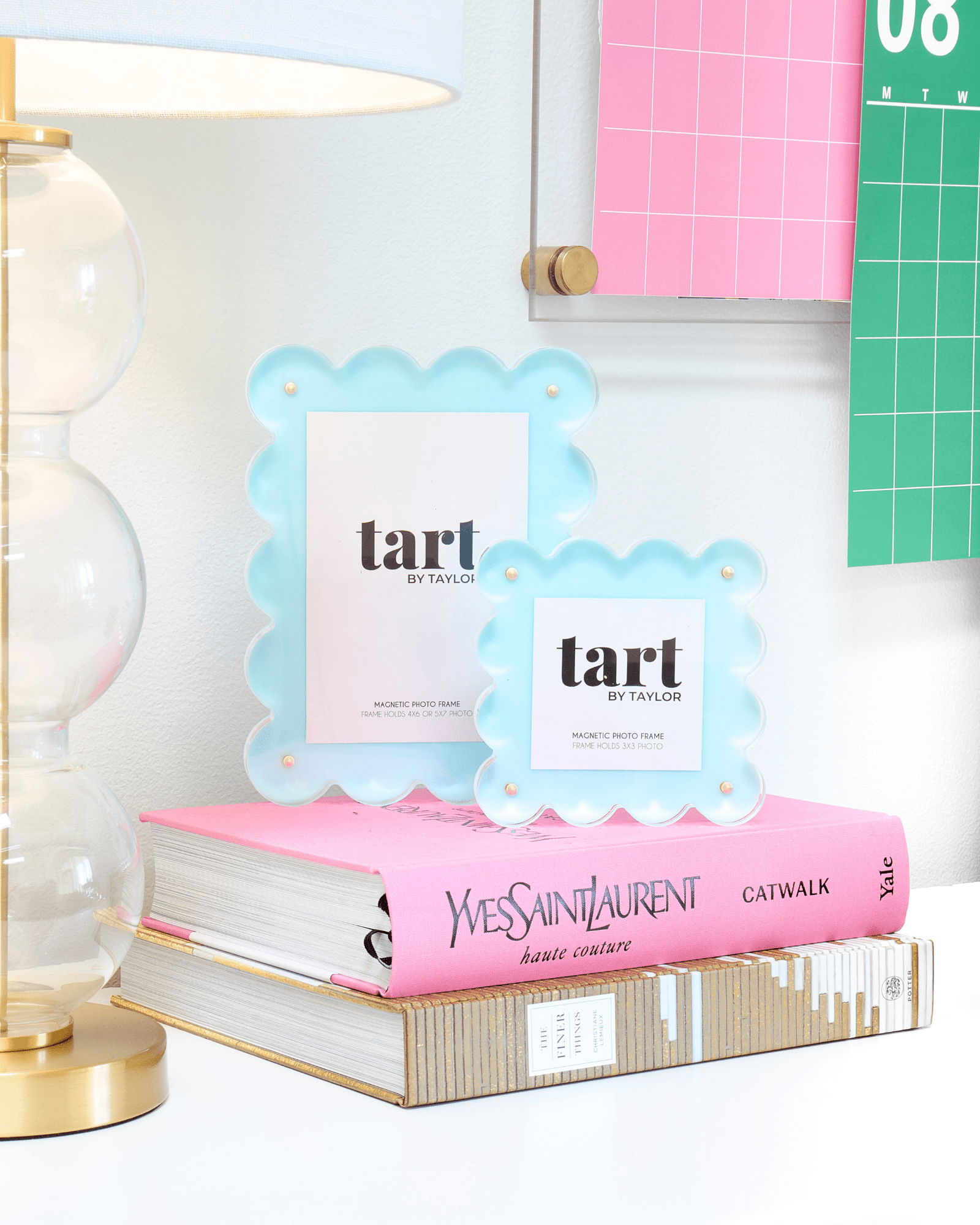 Seafoam Mini Acrylic Picture Frame - Thumbnail 4