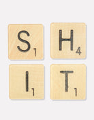 Shit Scrabble Tiles | Set of 4 Coasters - Tart By Taylor