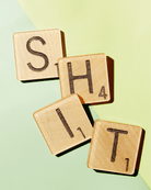 Shit Scrabble Tiles | Set of 4 Coasters - Tart By Taylor