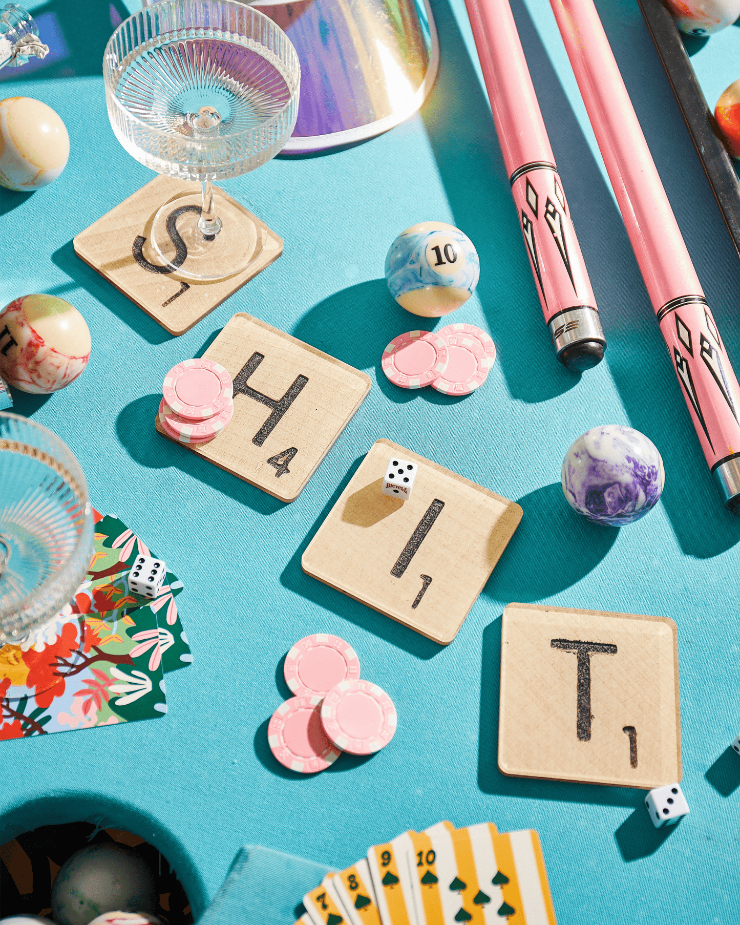 Shit Scrabble Tiles | Set of 4 Coasters - Tart By Taylor