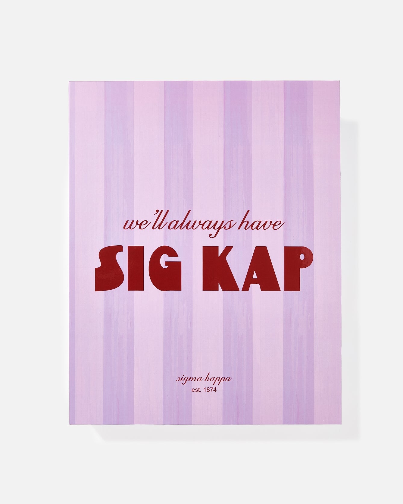 Sigma Kappa Keepsake Box - Tart By Taylor