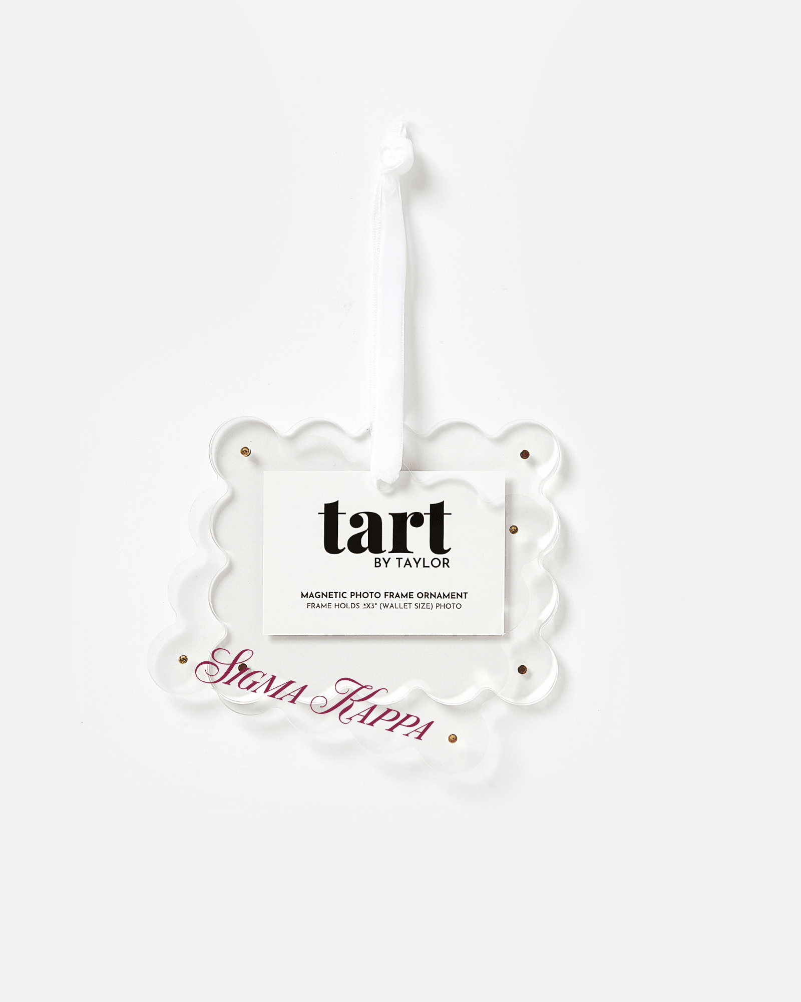 Sigma Kappa Ornament Frame - Tart By Taylor