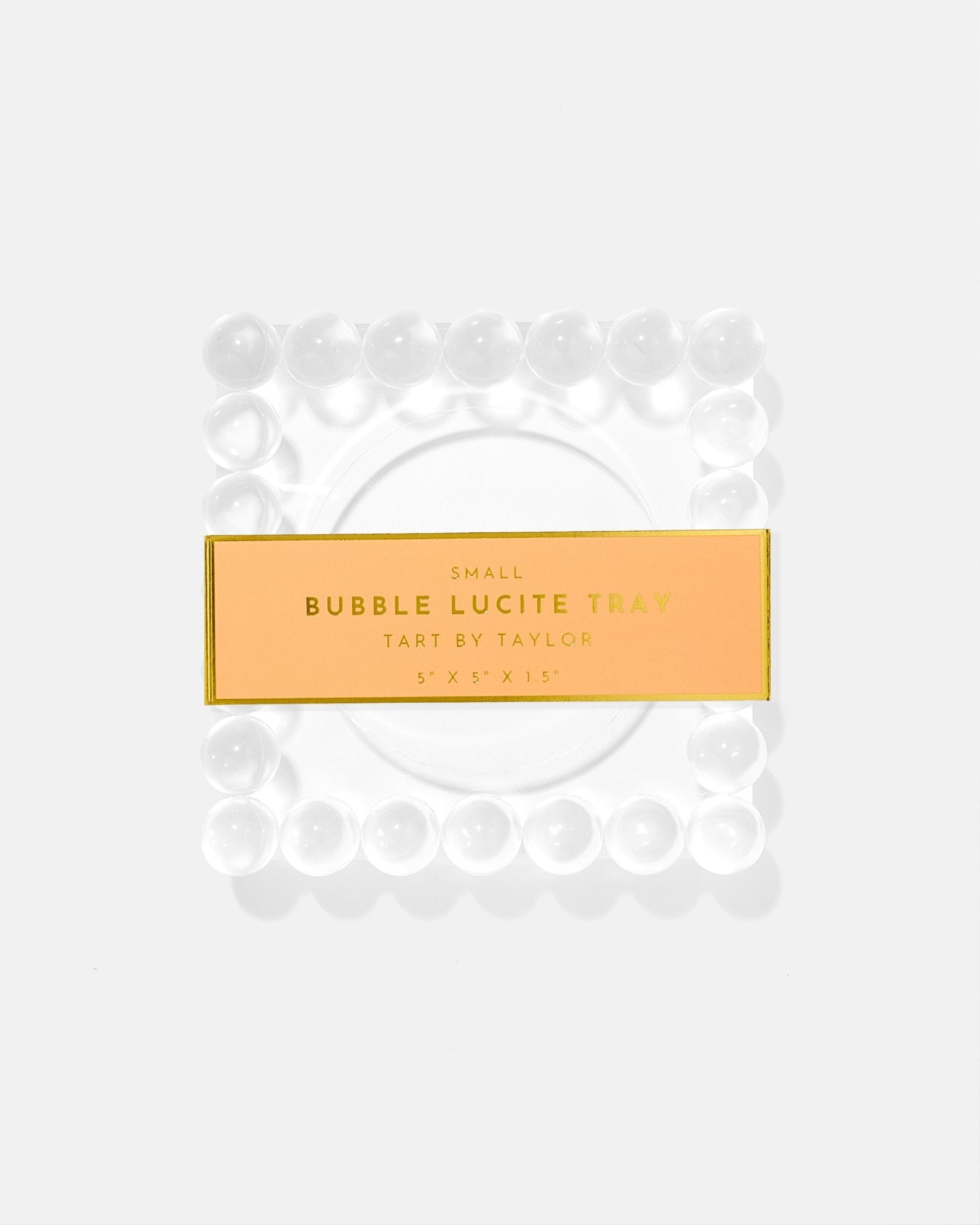 Small Bubble Lucite Tray - Tart By Taylor