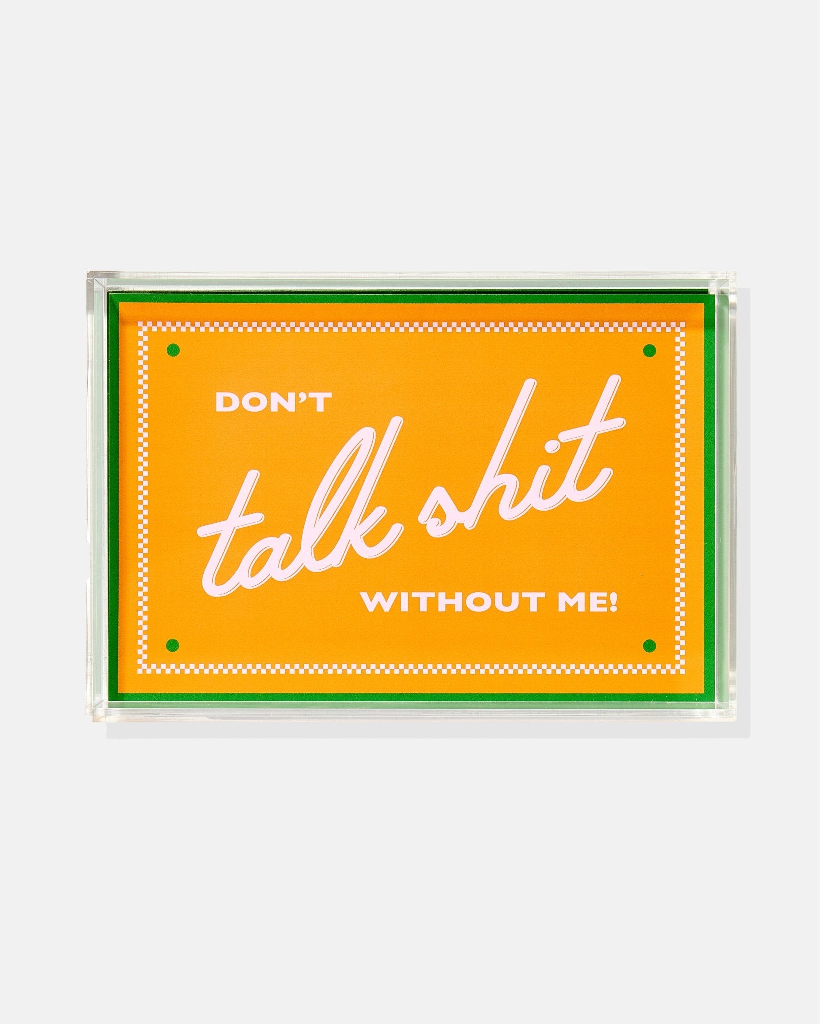 Snarky Orange Small Tray - Tart By Taylor