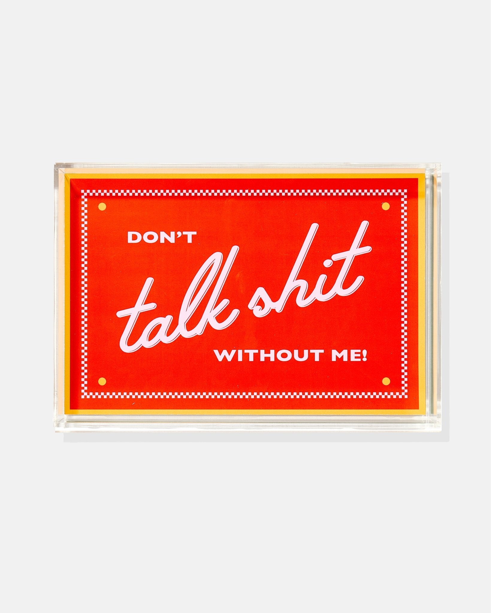 Snarky Red Small Tray - Tart By Taylor