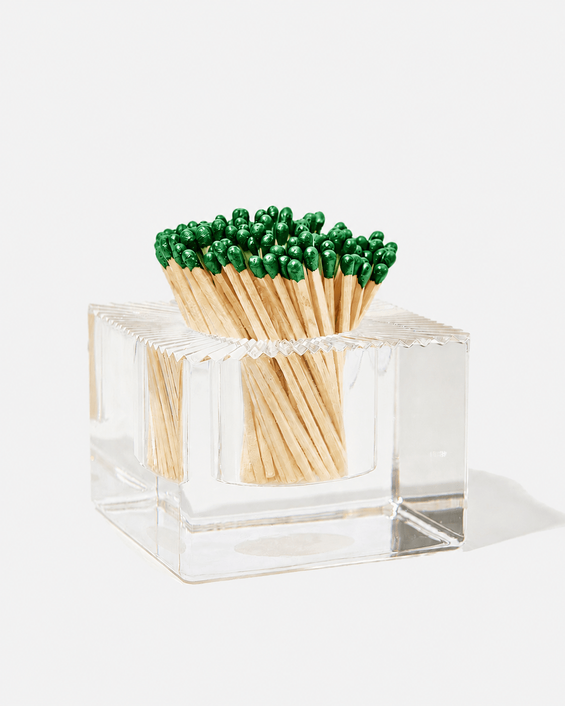 Square Match Striker | Metallic Green Matches - Tart By Taylor