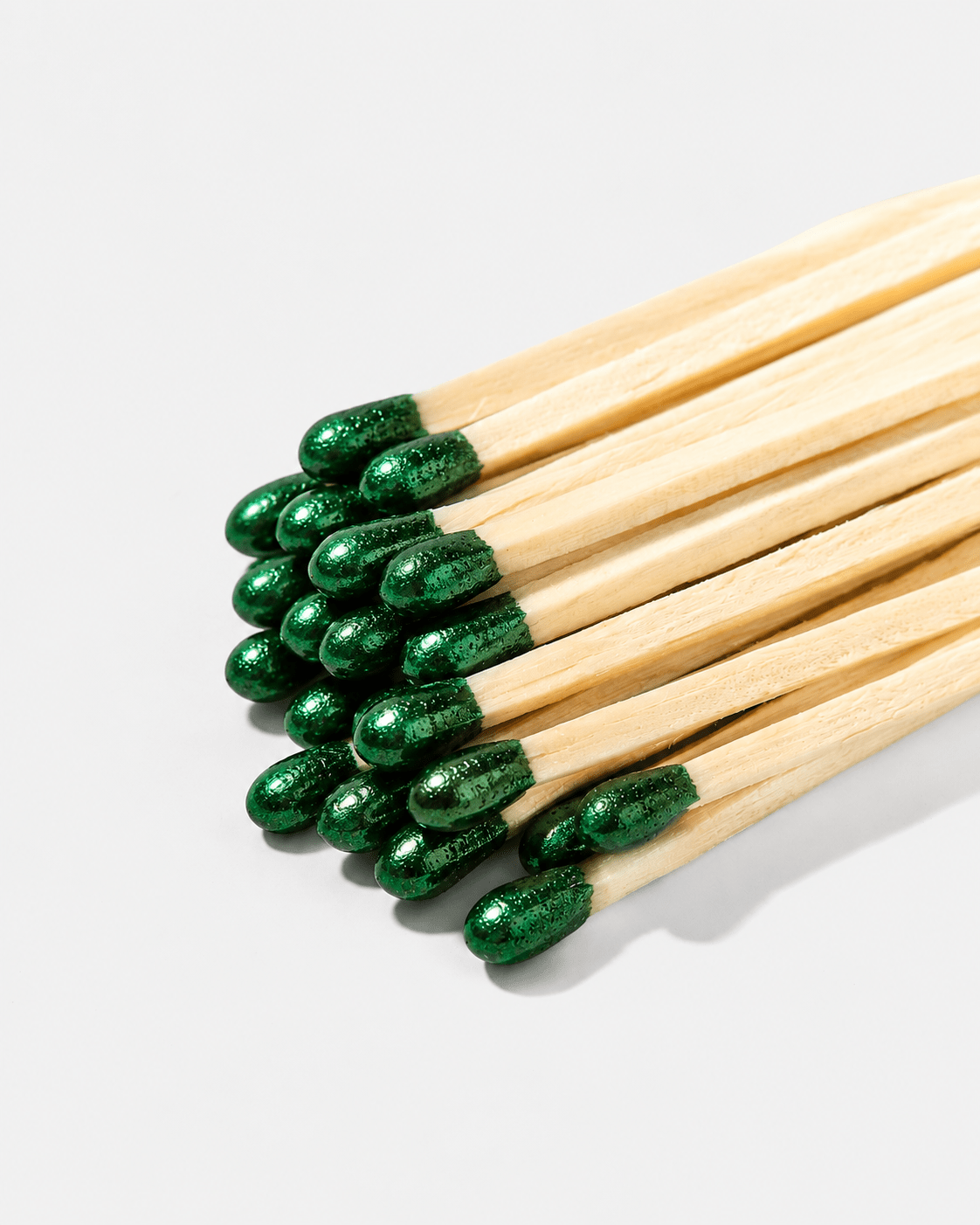 Square Match Striker | Metallic Green Matches - Tart By Taylor