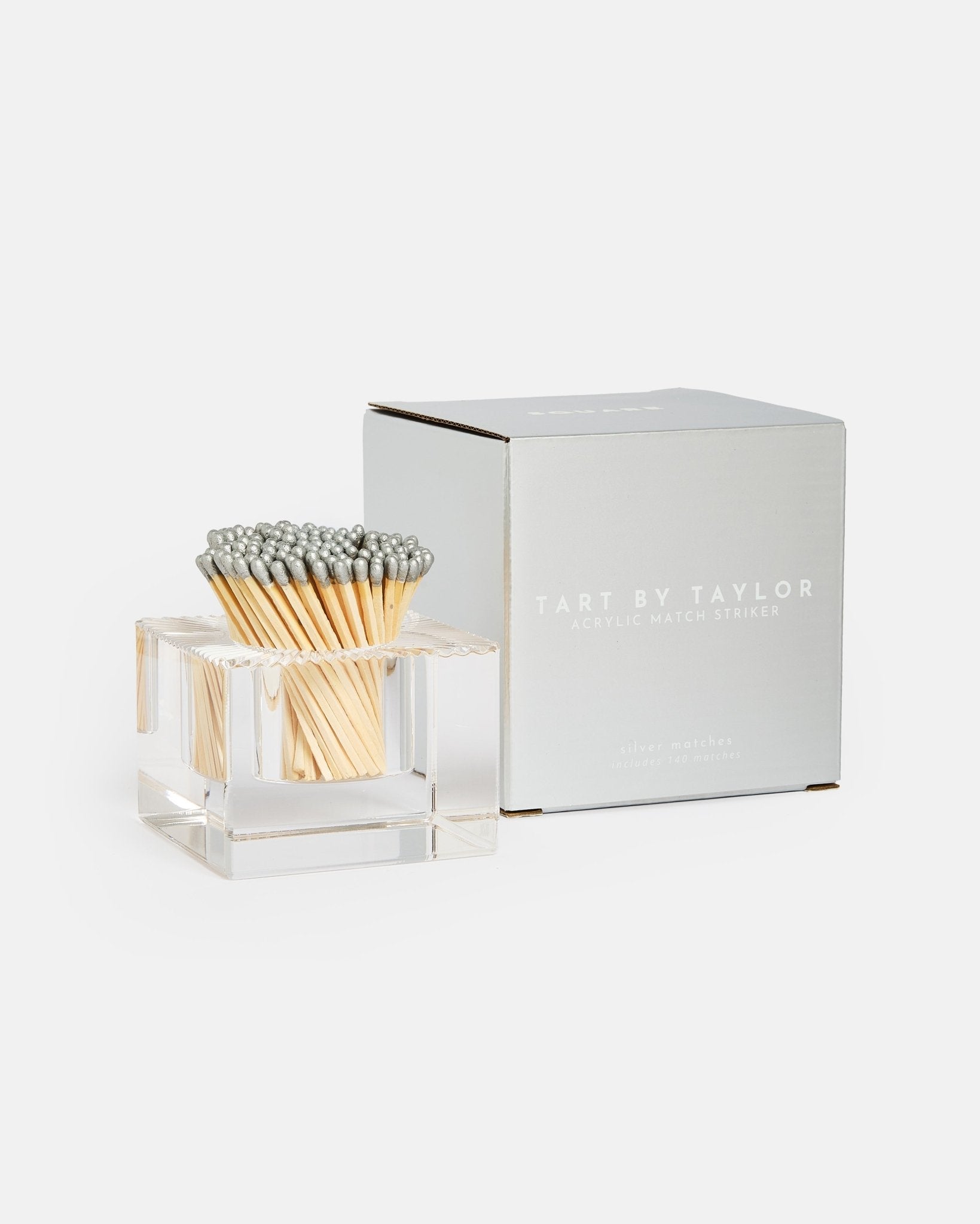 Square Match Striker | Silver Matches - Tart By Taylor