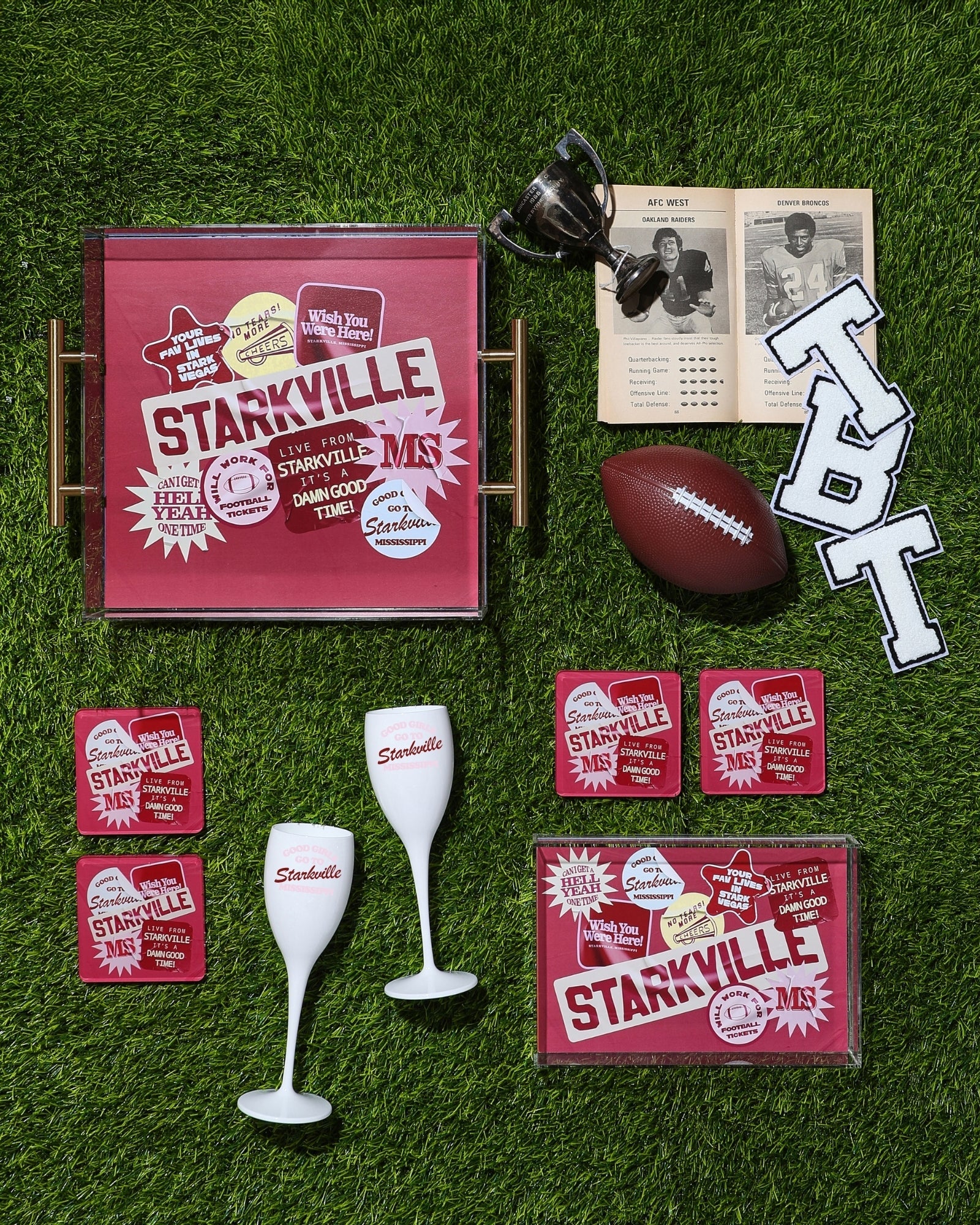 Starkville Large Tray | Tailgate Collection - Tart By Taylor