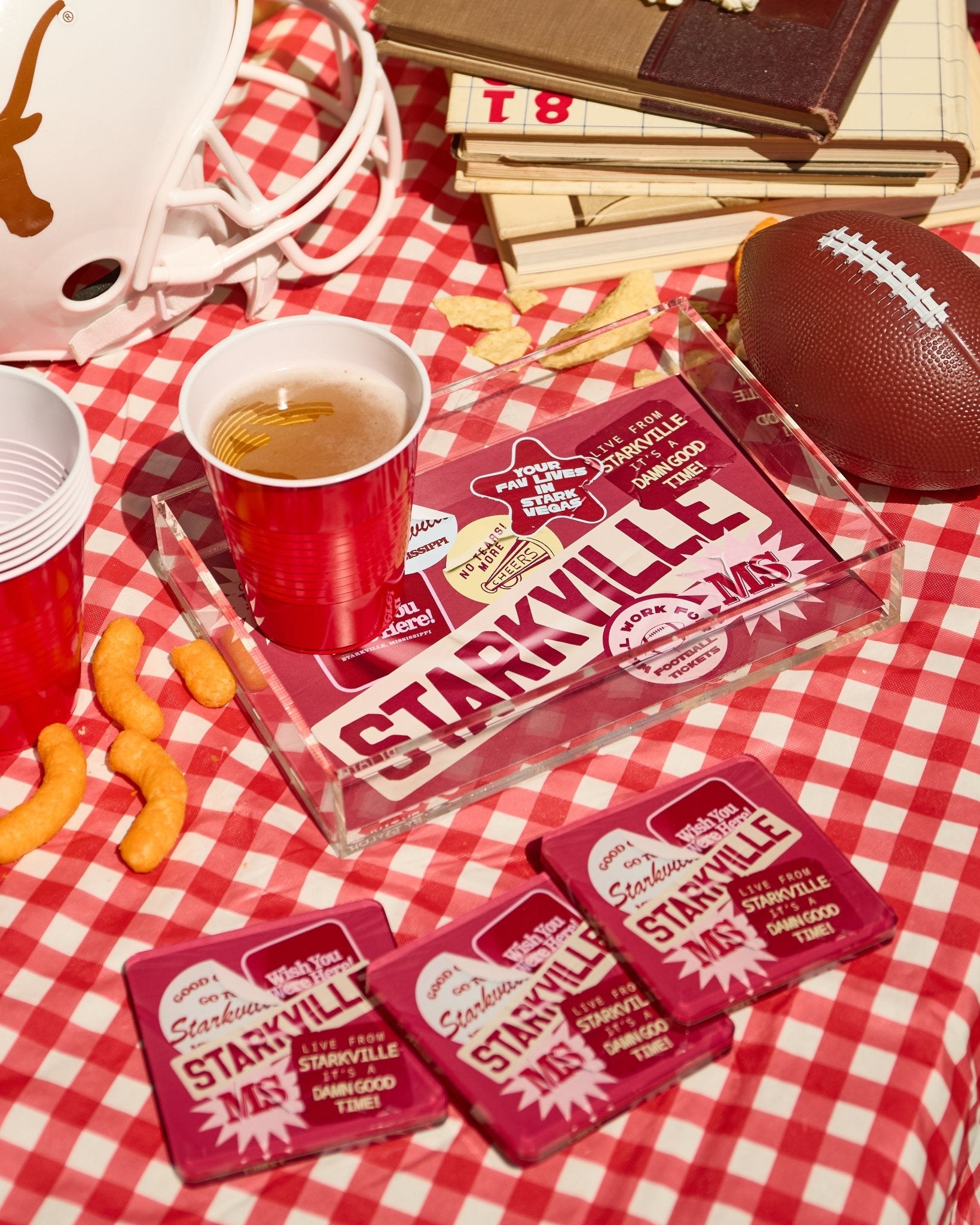 Starkville Small Tray | Tailgate Collection - Tart By Taylor