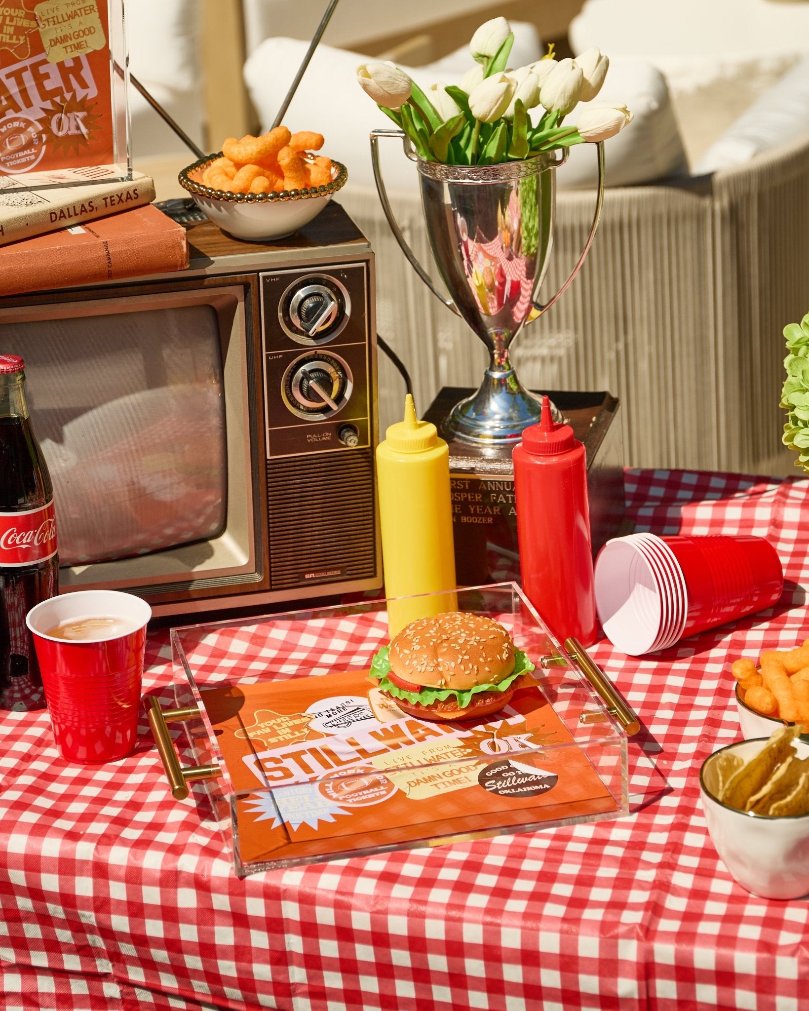 Stillwater Large Tray | Tailgate Collection - Tart By Taylor