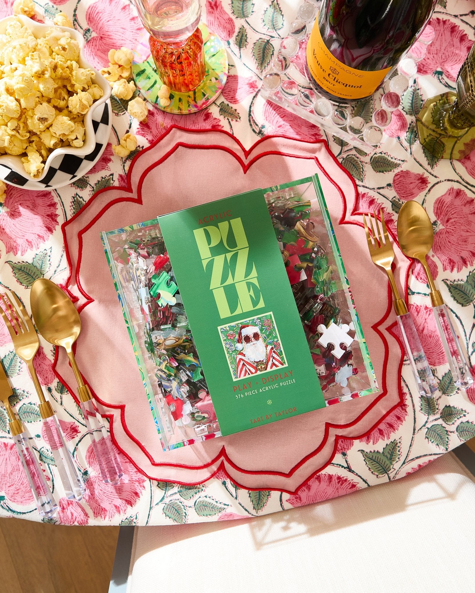 Swanky Santa Acrylic Puzzle - Tart By Taylor