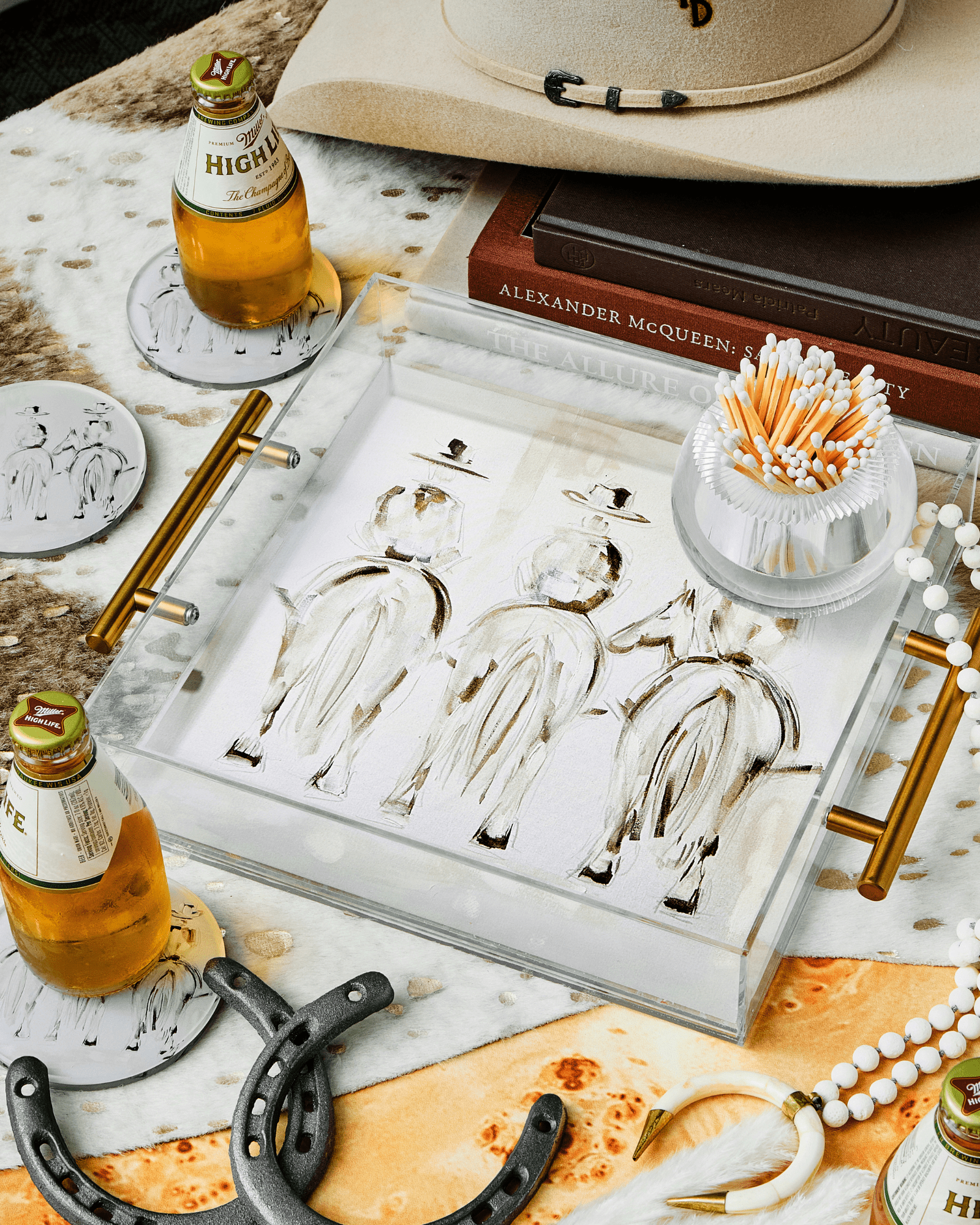 Three Amigos Large Tray - Thumbnail 2