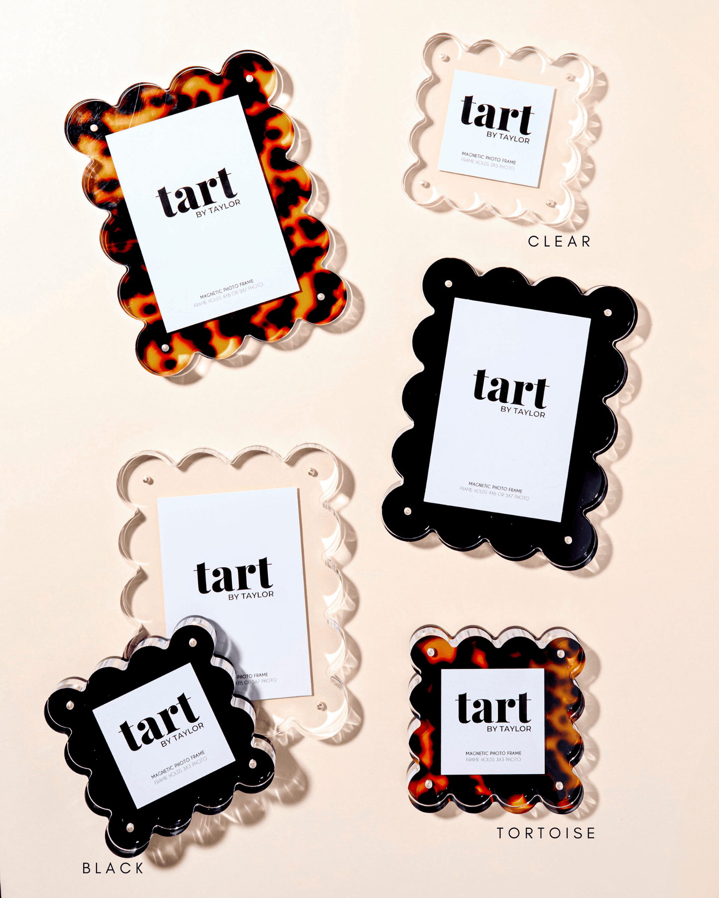 Tortoise Mini Acrylic Picture Frame - Tart By Taylor