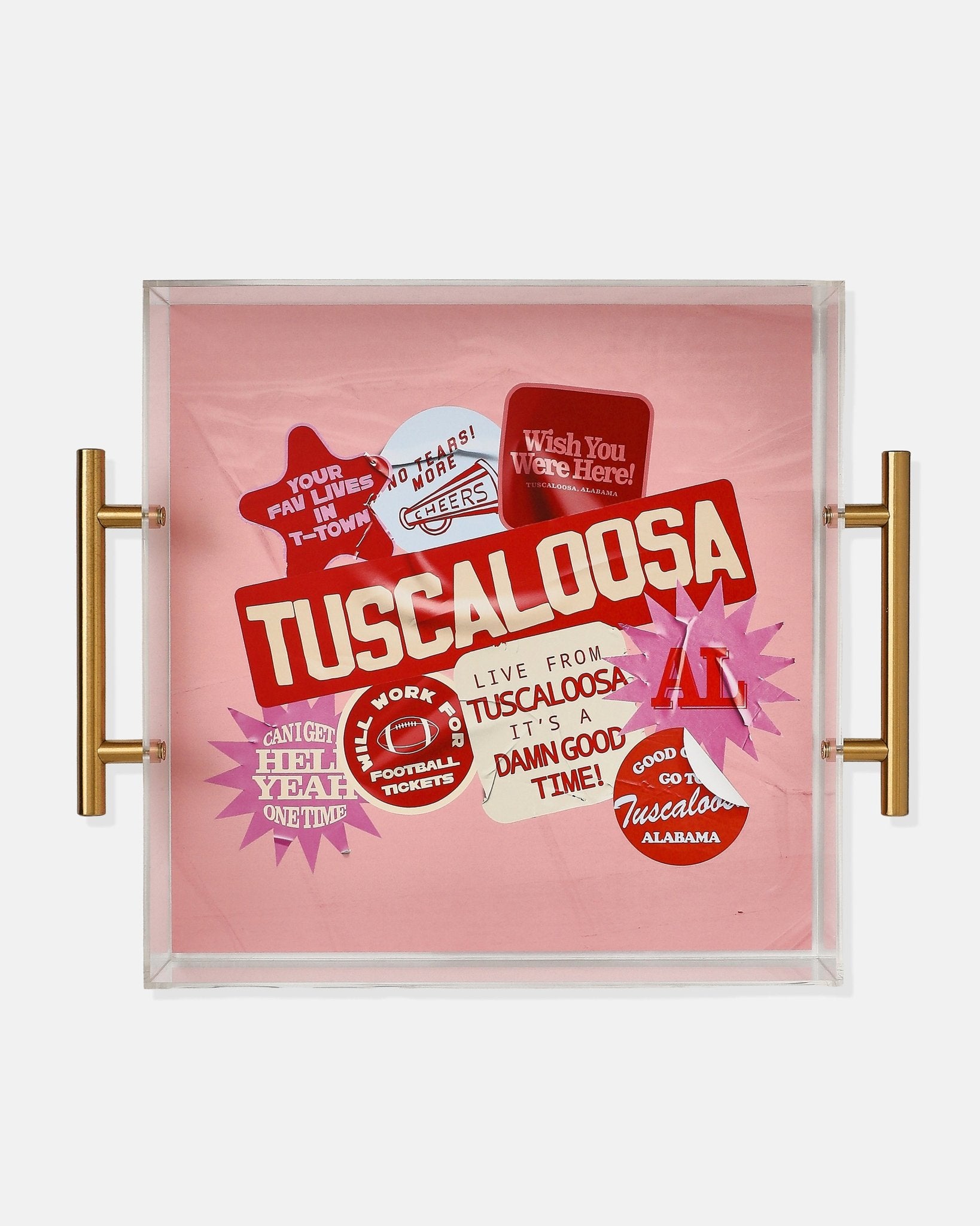 Tuscaloosa Large Tray | Tailgate Collection - Tart By Taylor
