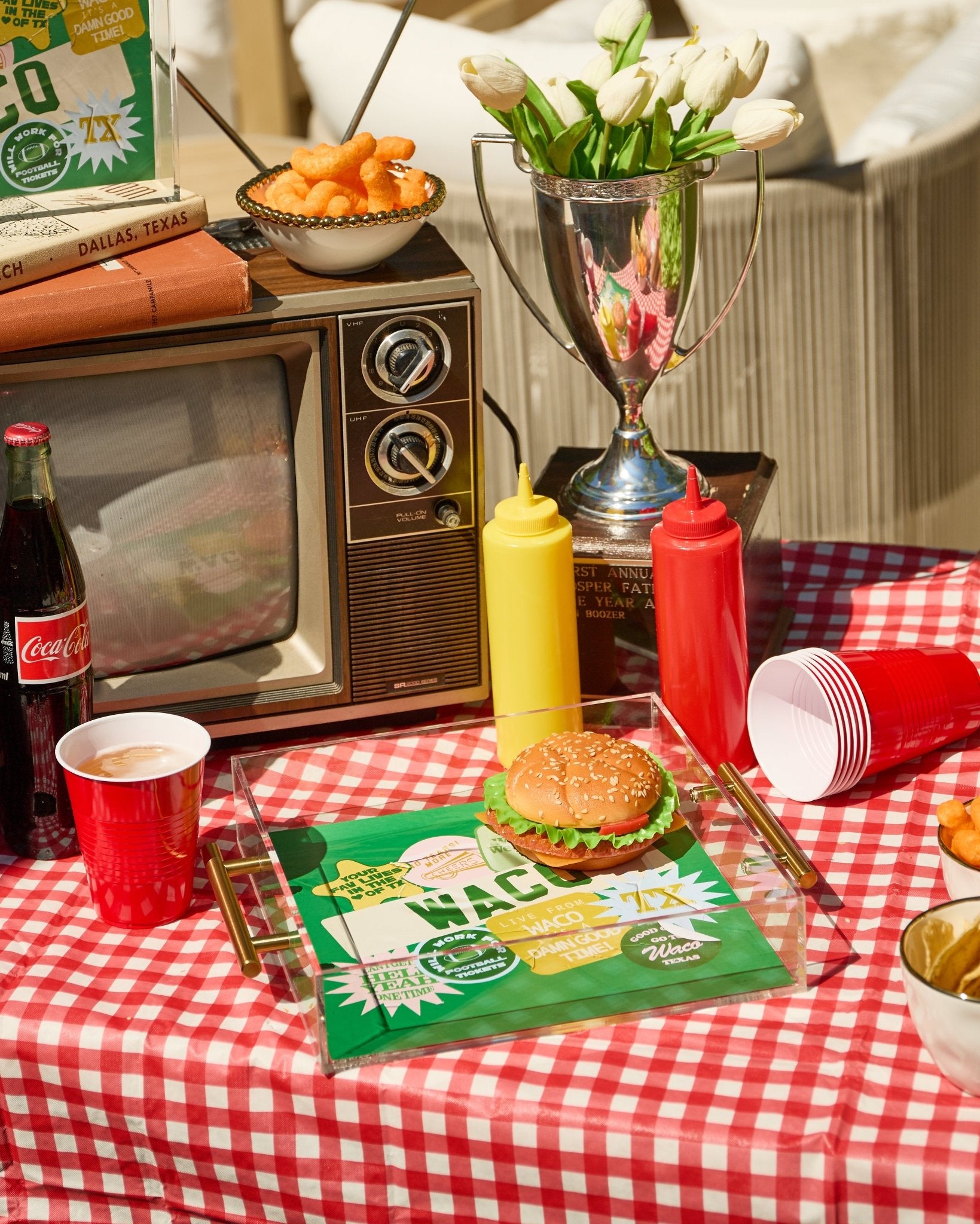 Waco Large Tray | Tailgate Collection - Tart By Taylor