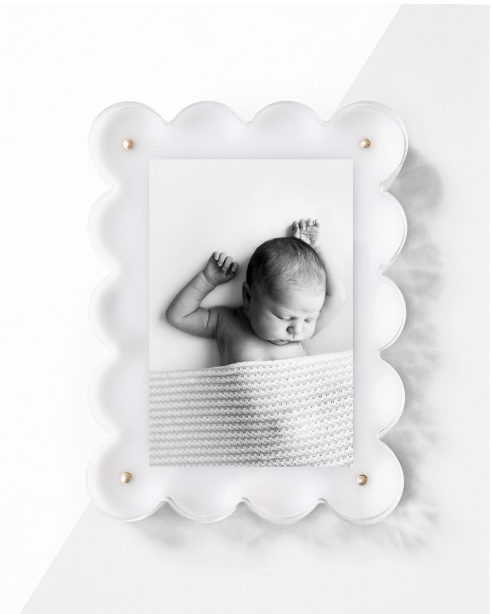 White Acrylic Picture Frame - Thumbnail 4