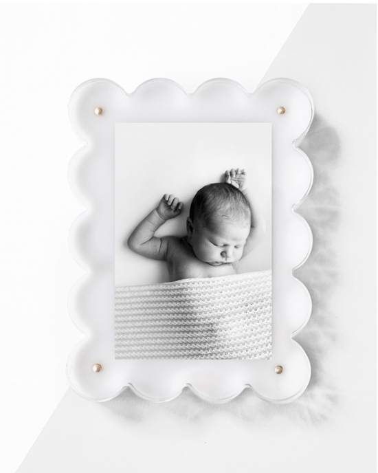 White Acrylic Picture Frame - Tart By Taylor