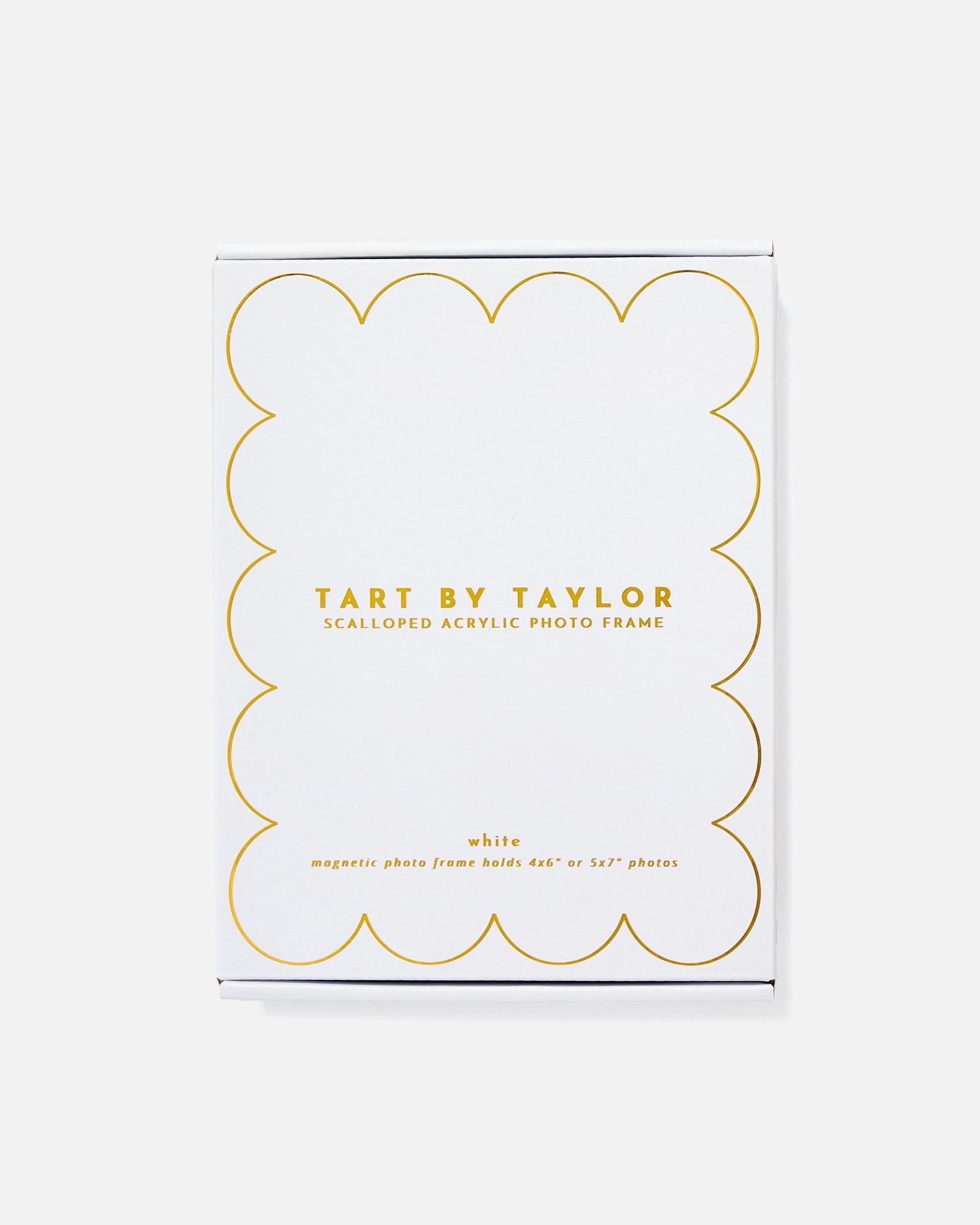 White Acrylic Picture Frame - Tart By Taylor
