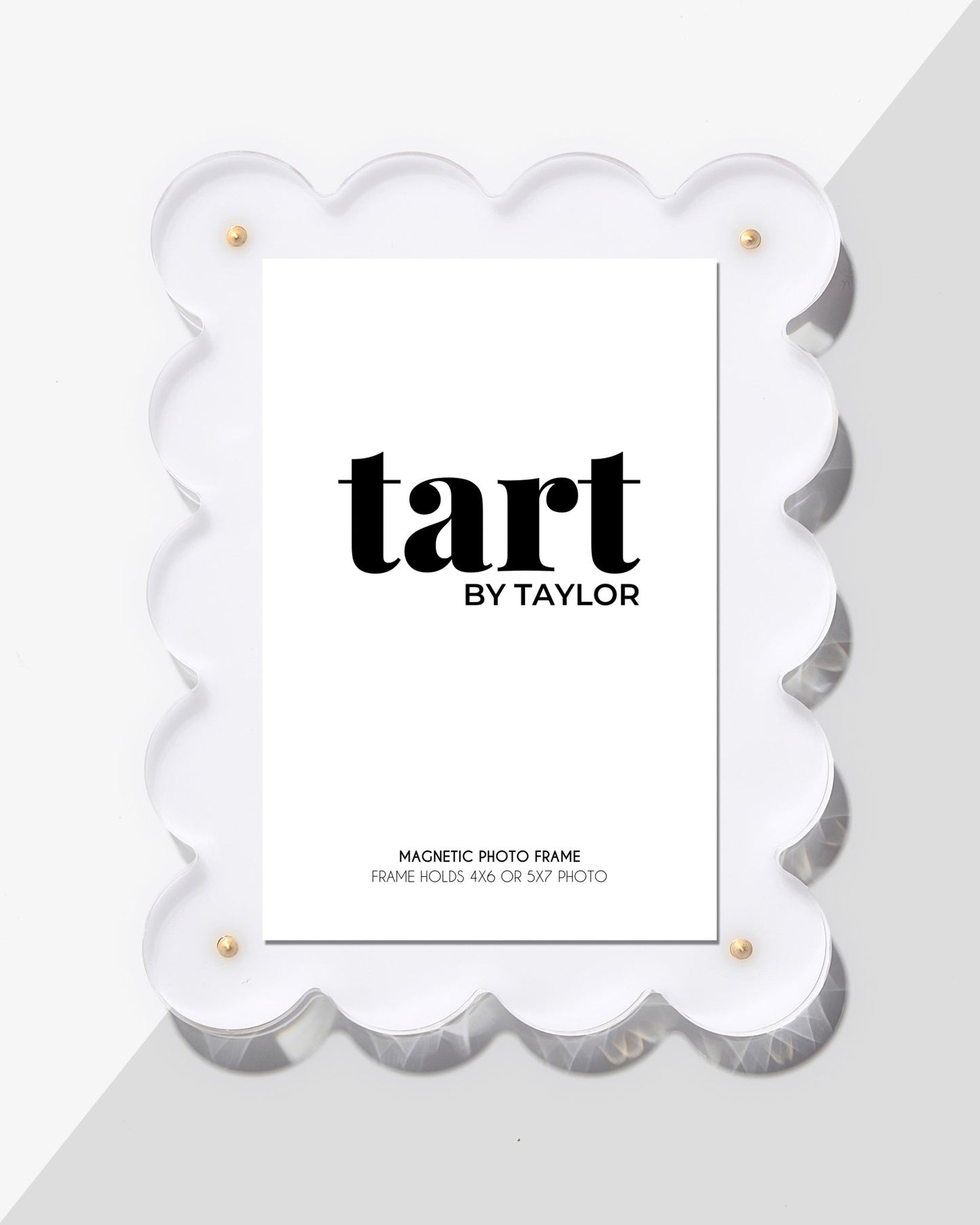 White Acrylic Picture Frame - Tart By Taylor