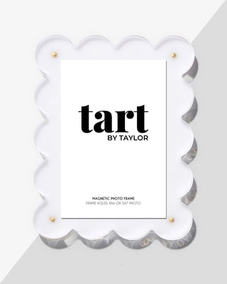 White Acrylic Picture Frame - Tart By Taylor