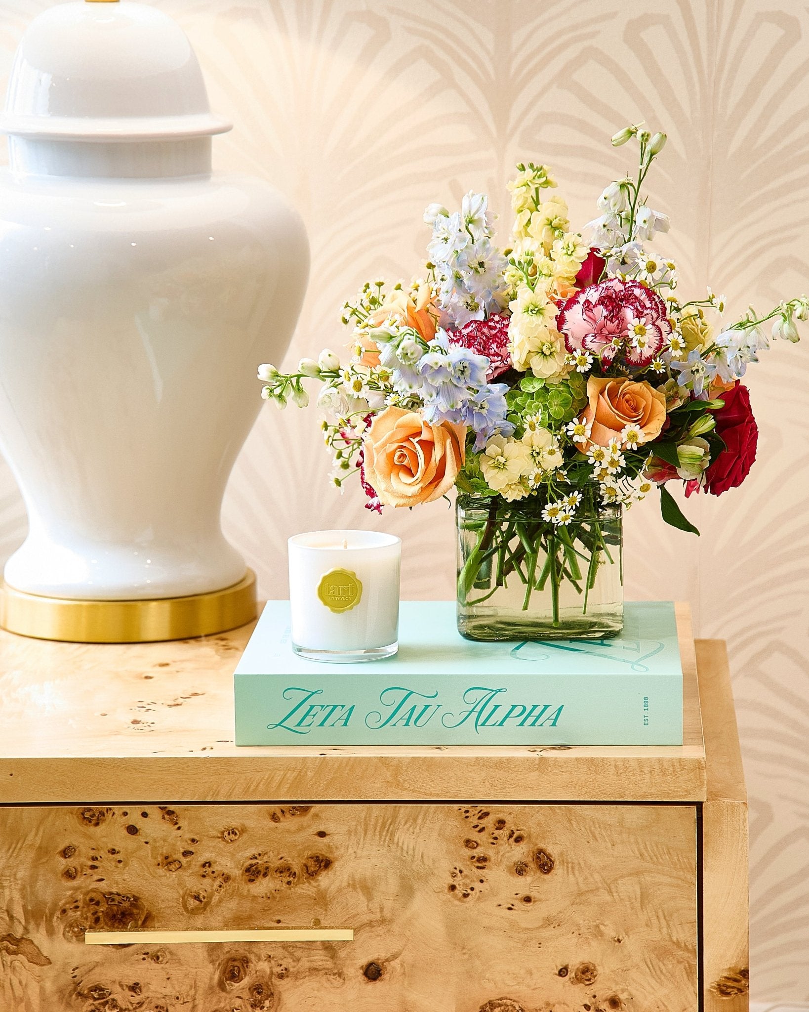Zeta Tau Alpha Keepsake Box - Tart By Taylor