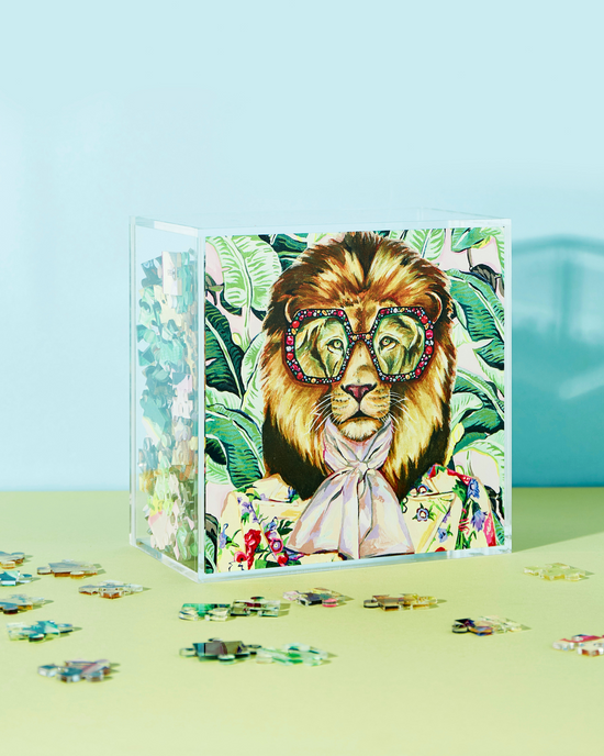 Load image into Gallery viewer, Louis The Lion Acrylic Puzzle
