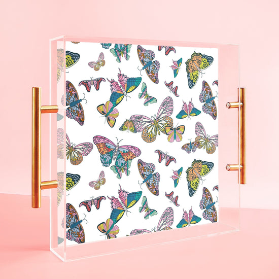 Butterfly Kisses Large Tray