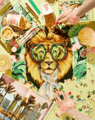 Louis The Lion Acrylic Puzzle - Tart By Taylor