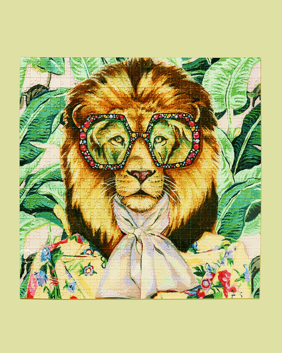 Louis The Lion Acrylic Puzzle - Tart By Taylor